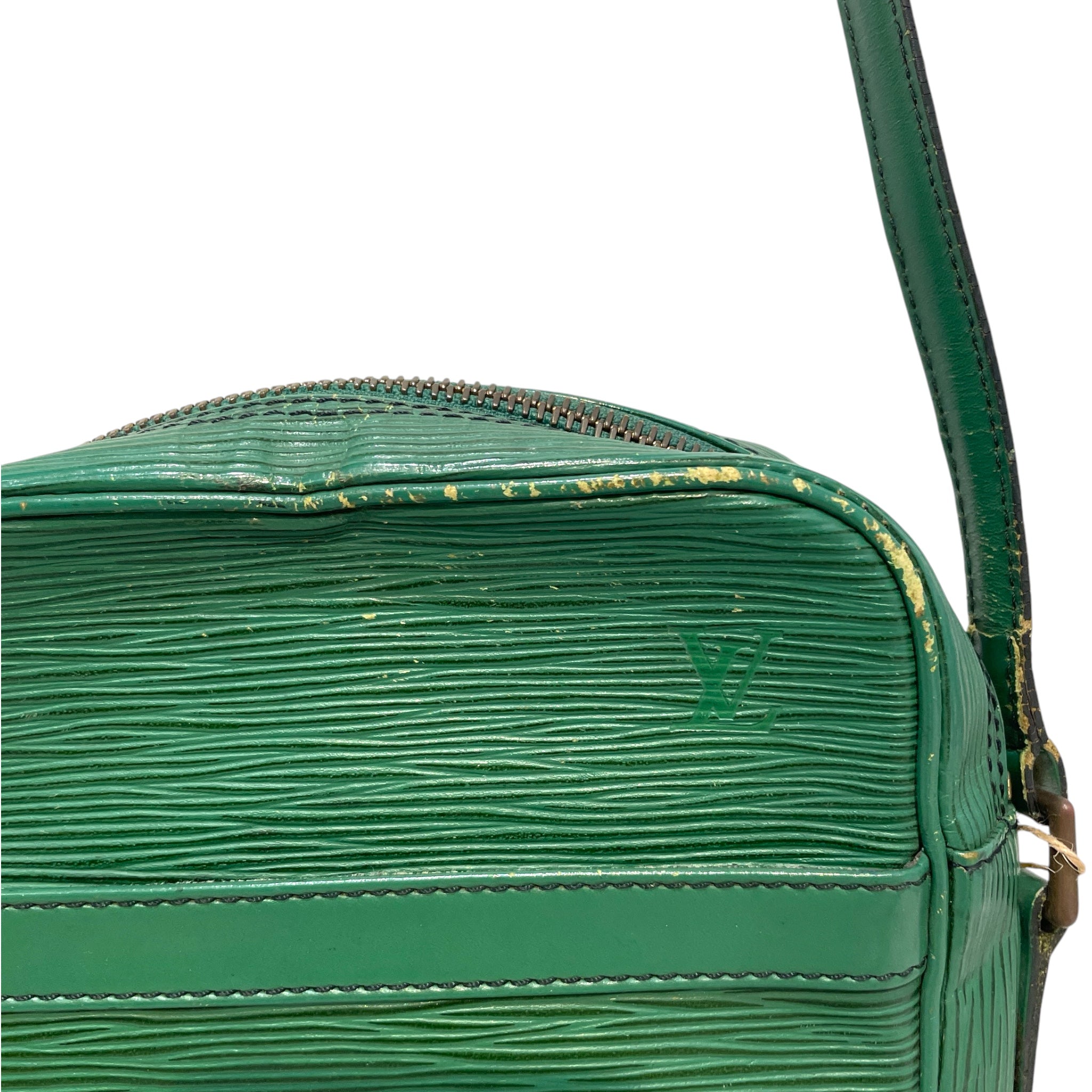 LOUIS VUITTON/Cross Body Bag/Leather/GRN/Epi Danube Shoulder Bag view 7