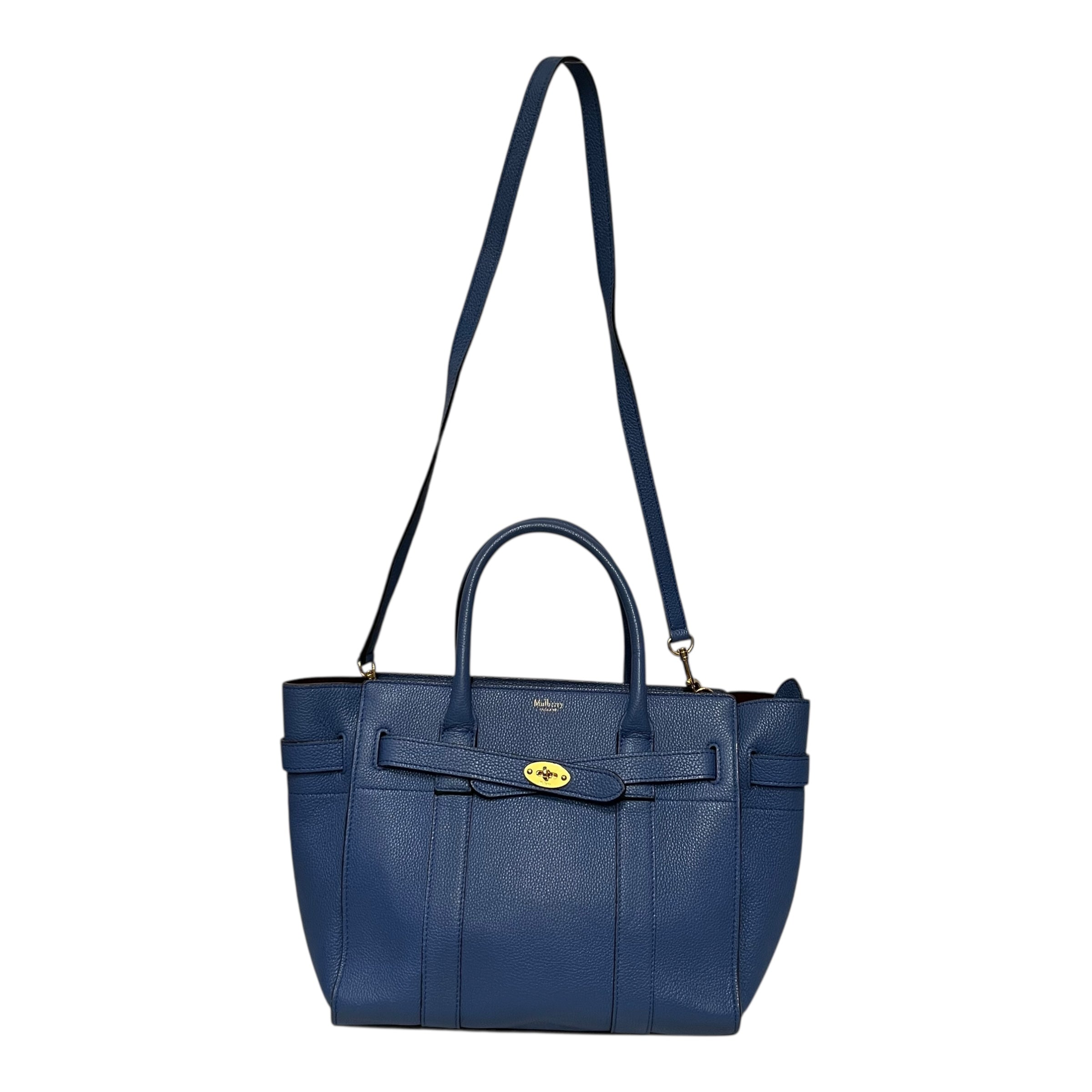 MULBERRY/Hand Bag/Leather/BLU/ view 1