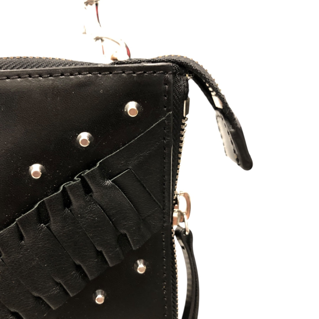 DIESEL/Tote Bag/Leather/BLK/Studded view 6