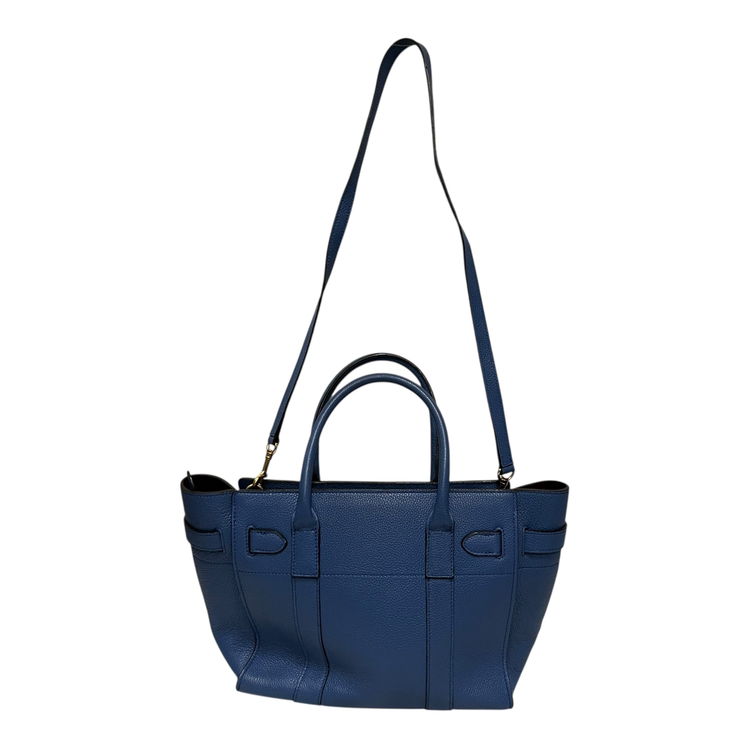 MULBERRY/Hand Bag/Leather/BLU/ view 2