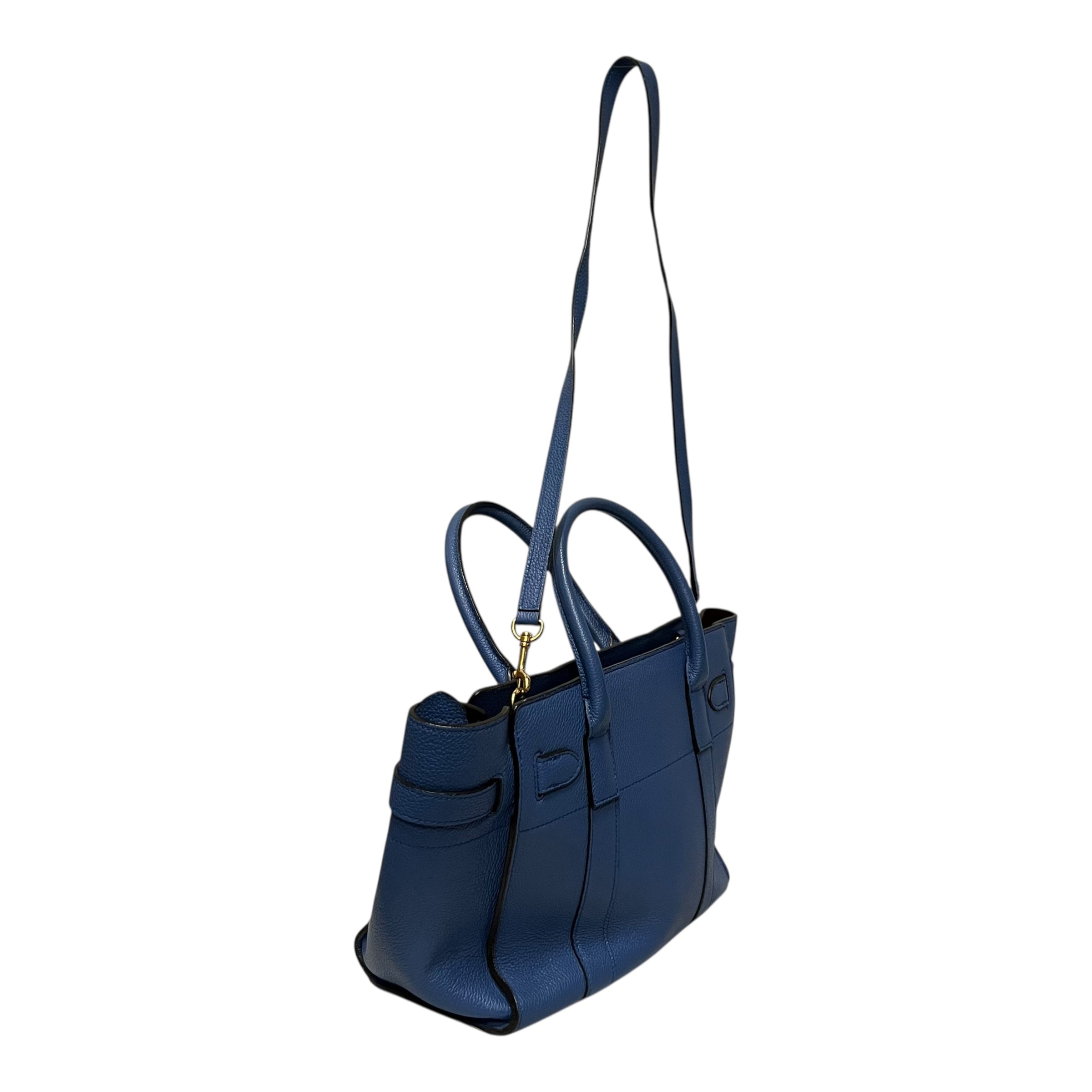 MULBERRY/Hand Bag/Leather/BLU/ view 3
