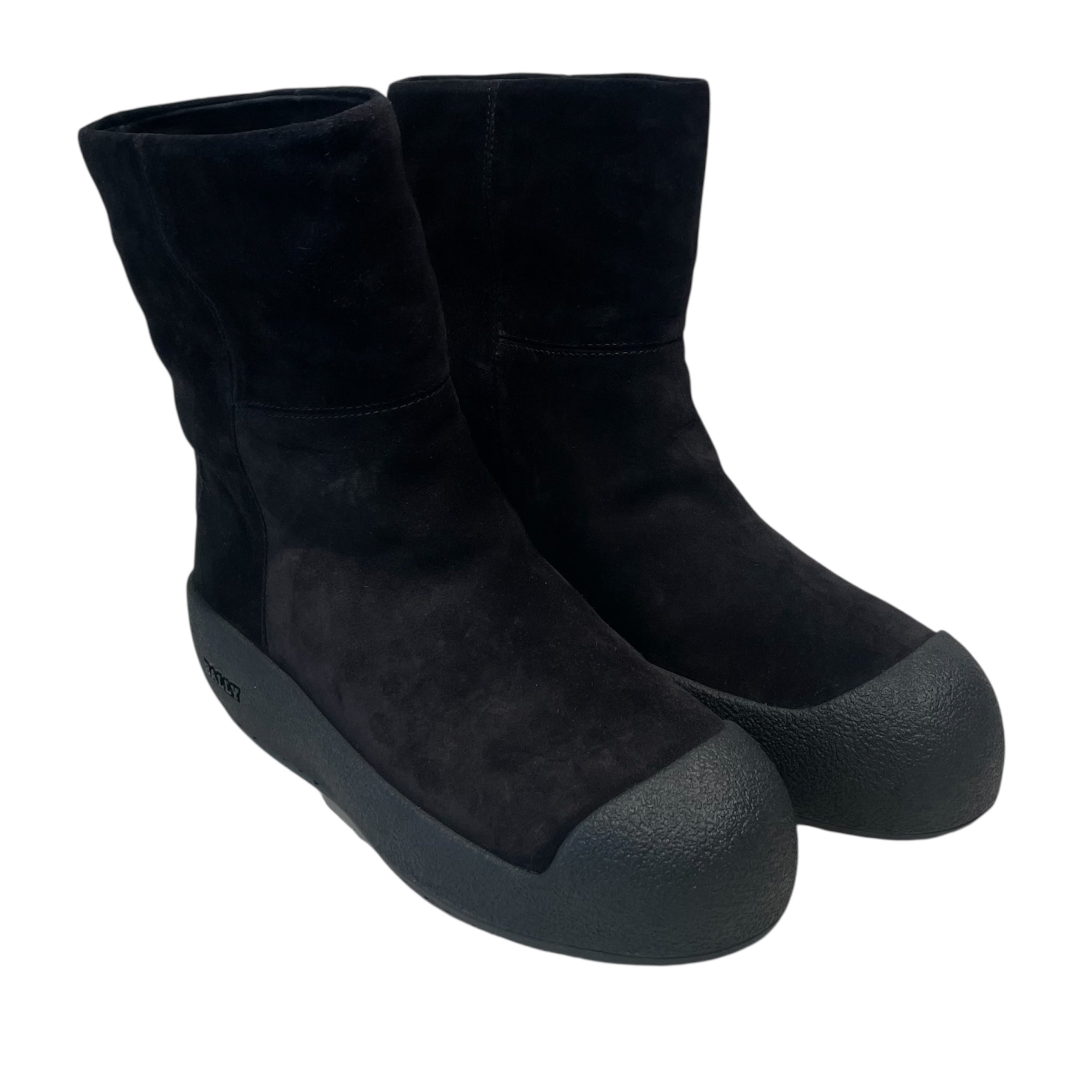 BALLY/Boots/US 7.5/BLK/Suede Winter Boot Rubberized view 1