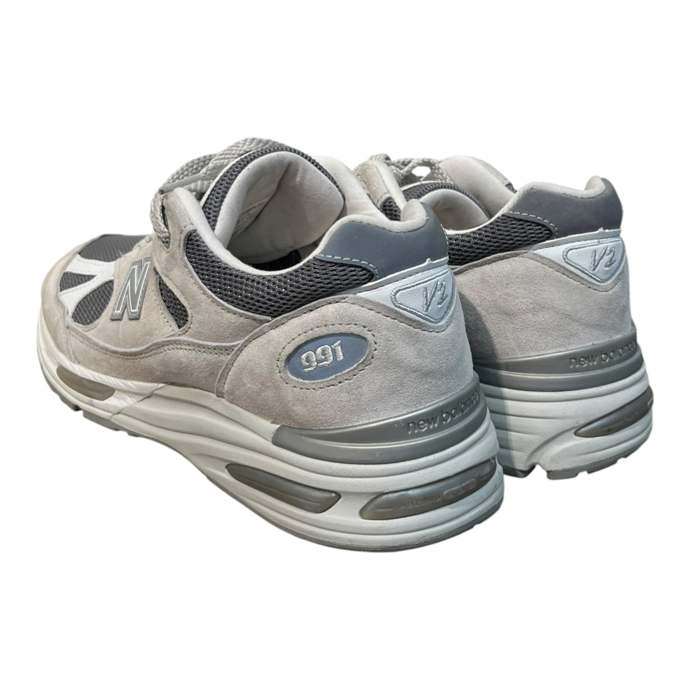 NEW BALANCE/Low-Sneakers/US 8/Suede/GRY/991V2 NIMUS CLOUD view 2