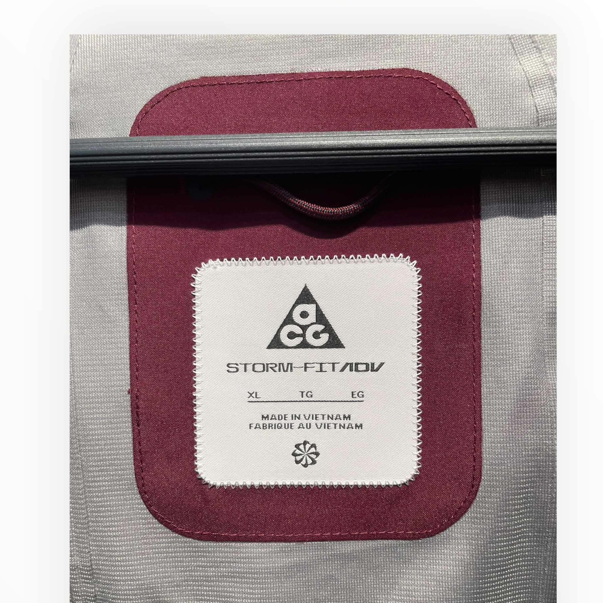NIKE ACG/Windbreaker/XL/Polyester/RED/goretex view 3