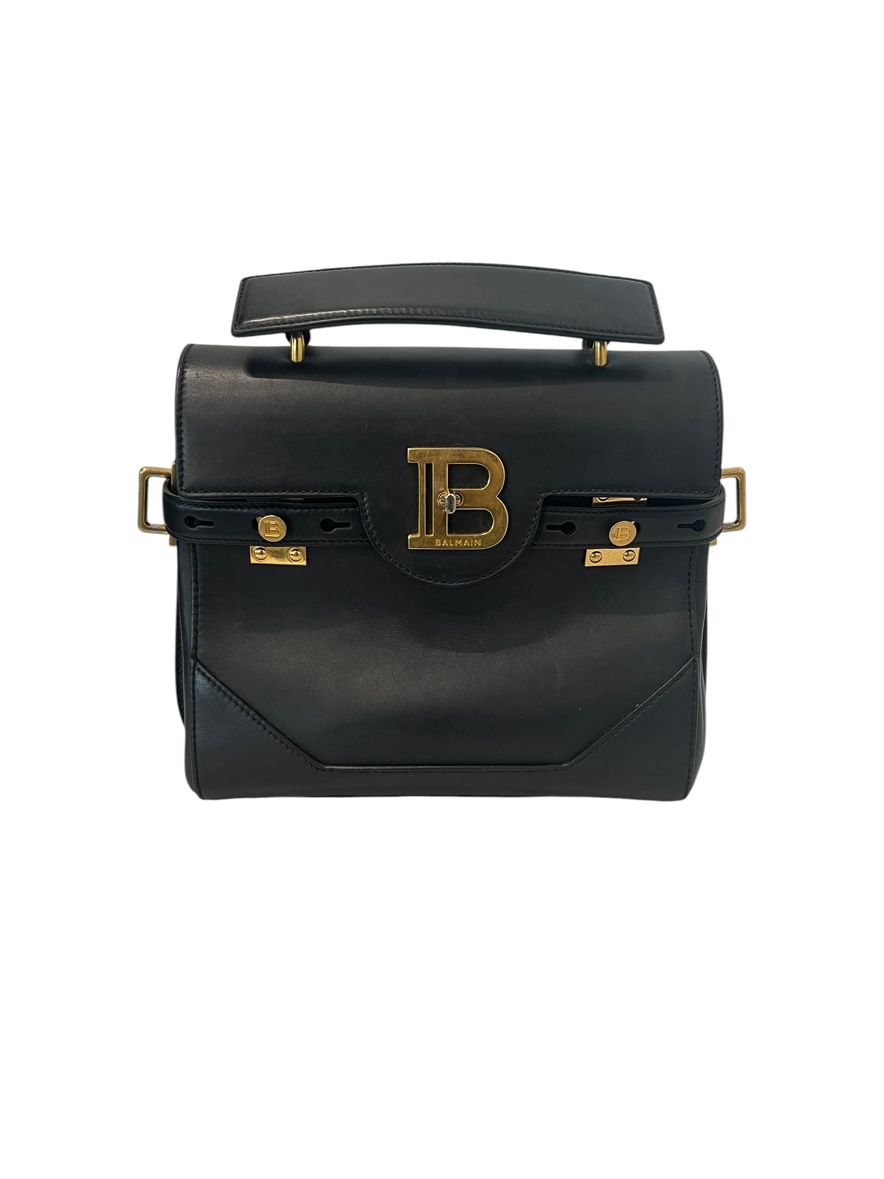 BALMAIN/Cross Body Bag/Leather/BLK/150621 view 1