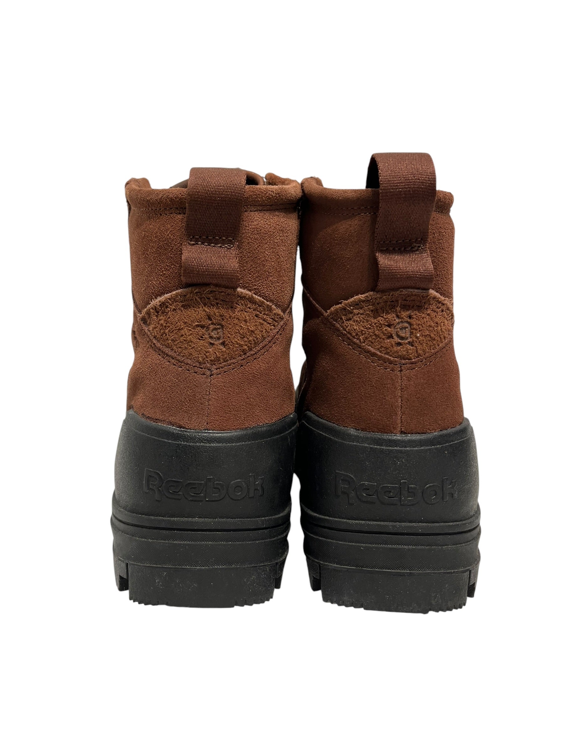 Reebok/Lace Up Boots/US 7.5/Suede/BRW/BLACK RUBBER SOLES/BROWN view 5