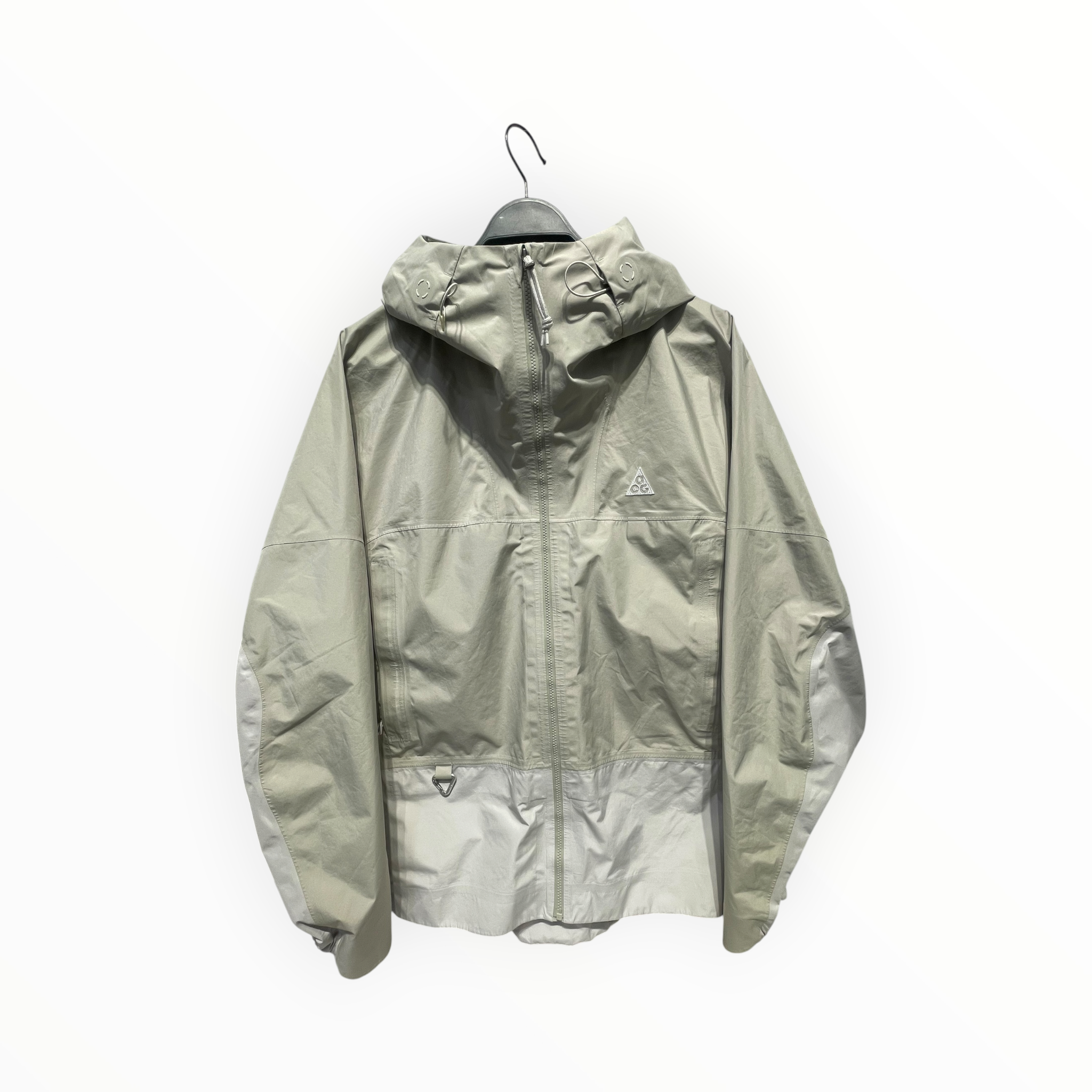 NIKE ACG/Windbreaker/L/Polyester/CRM/goretex view 1