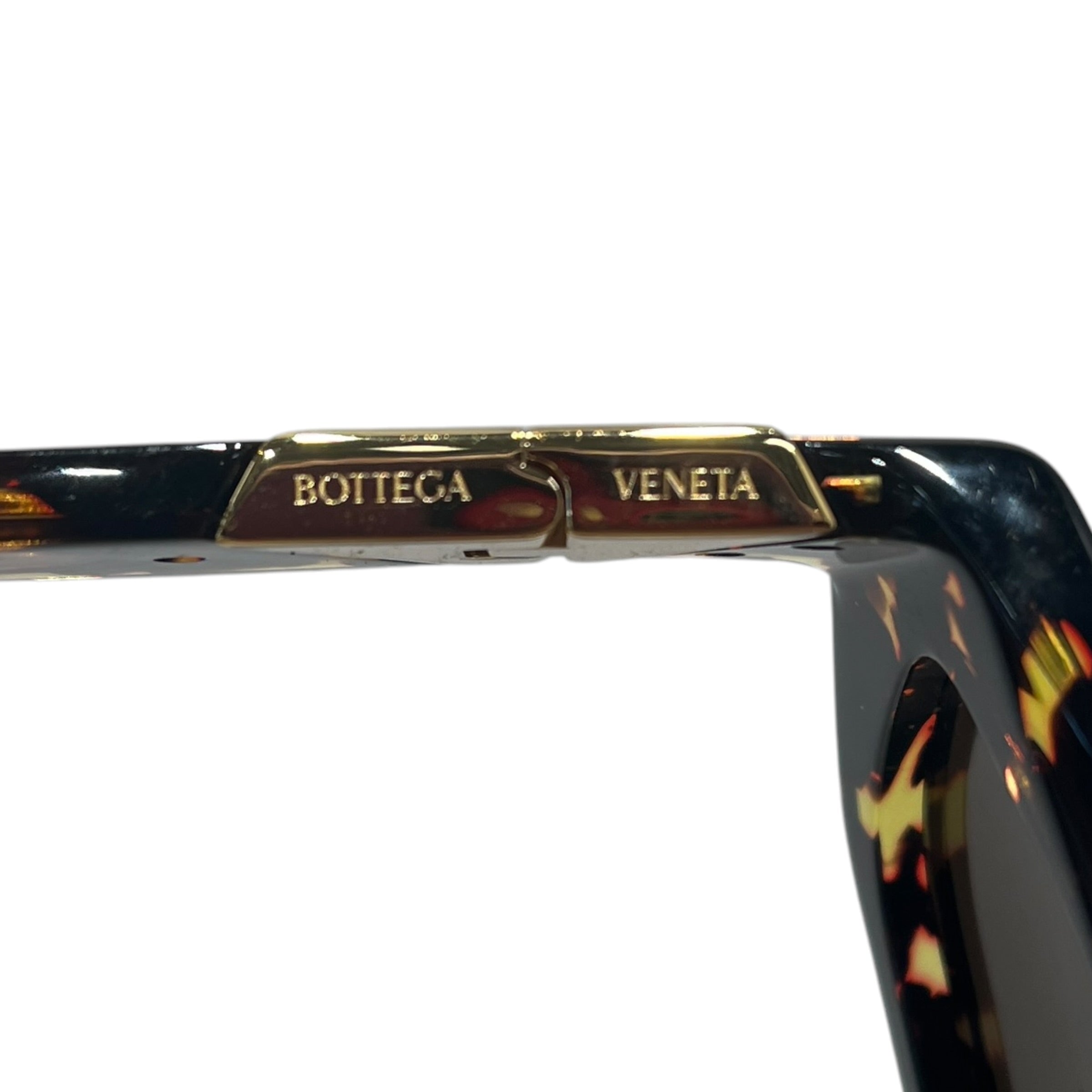 BOTTEGA VENETA/Sunglasses/Animal Pattern/Tortoiseshell Pattern/CML/L's/bv1221s gold accent view 3