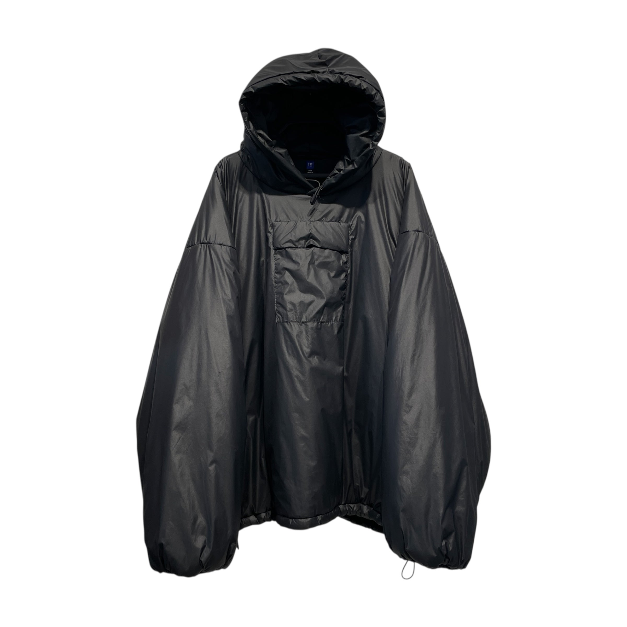 YEEZY GAP ENGINEERED BY BALENCIAGA/Hoodie/L/Nylon/BLK/PADDED ANORAK view 1