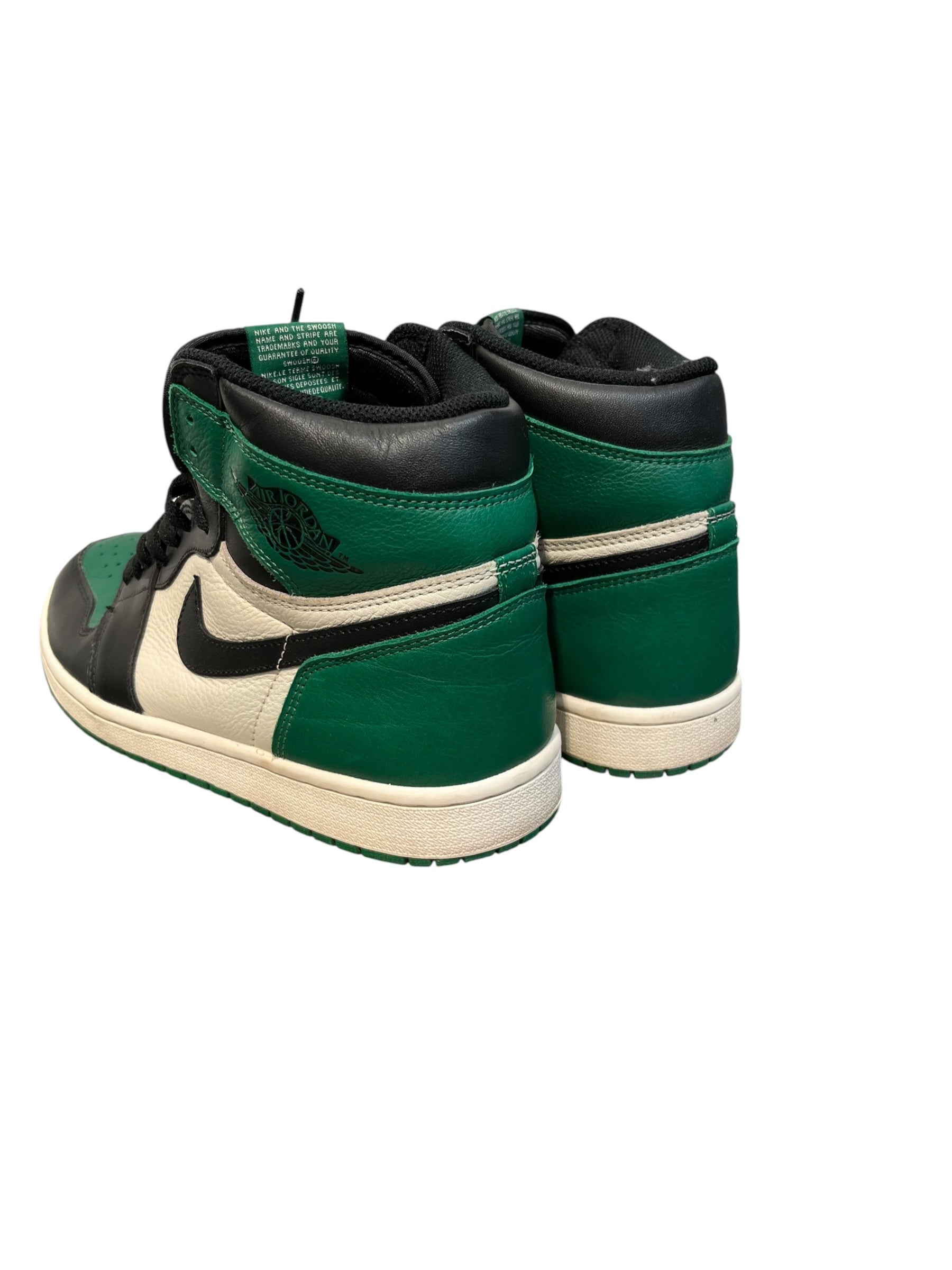 JORDAN BRAND/Hi-Sneakers/US 11/Leather/GRN/JORDAN 1 PINE GREE OG view 2