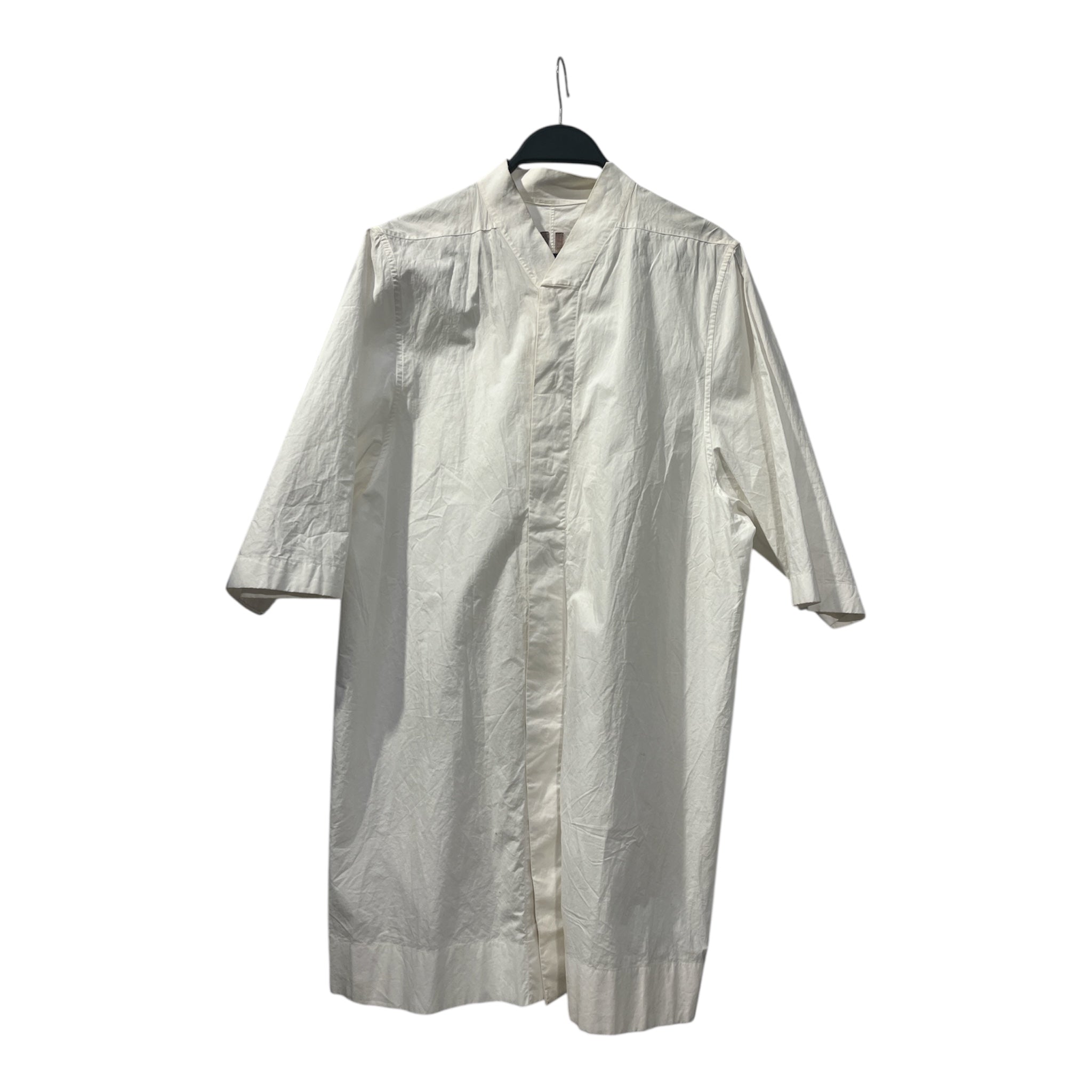 Rick Owens/SS Shirt/36/Cotton/WHT/SS17 WALRUS FAUN SHIRT view 1