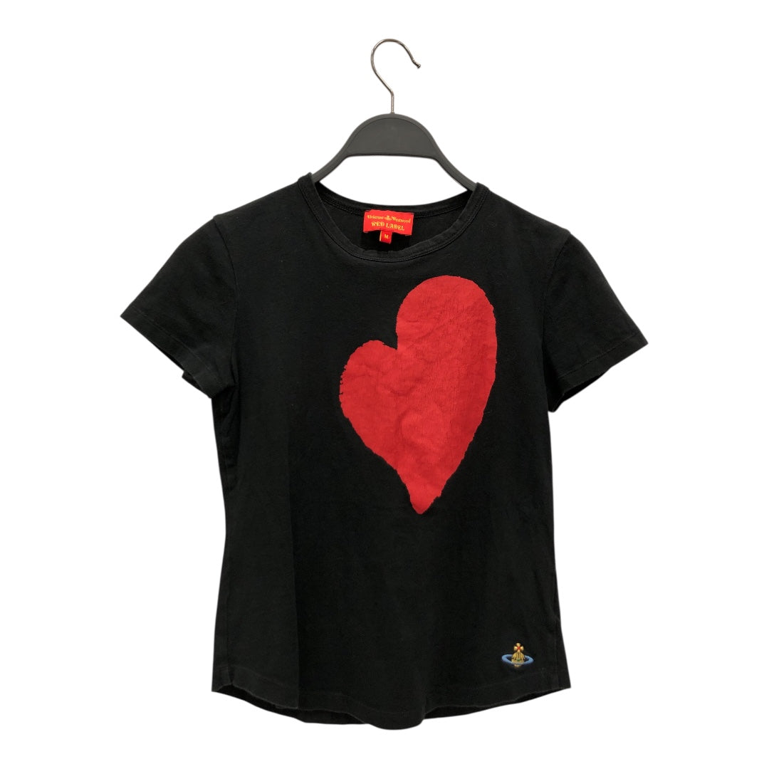 Vivienne Westwood/T-Shirt/M/Cotton/BLK/Heart view 1
