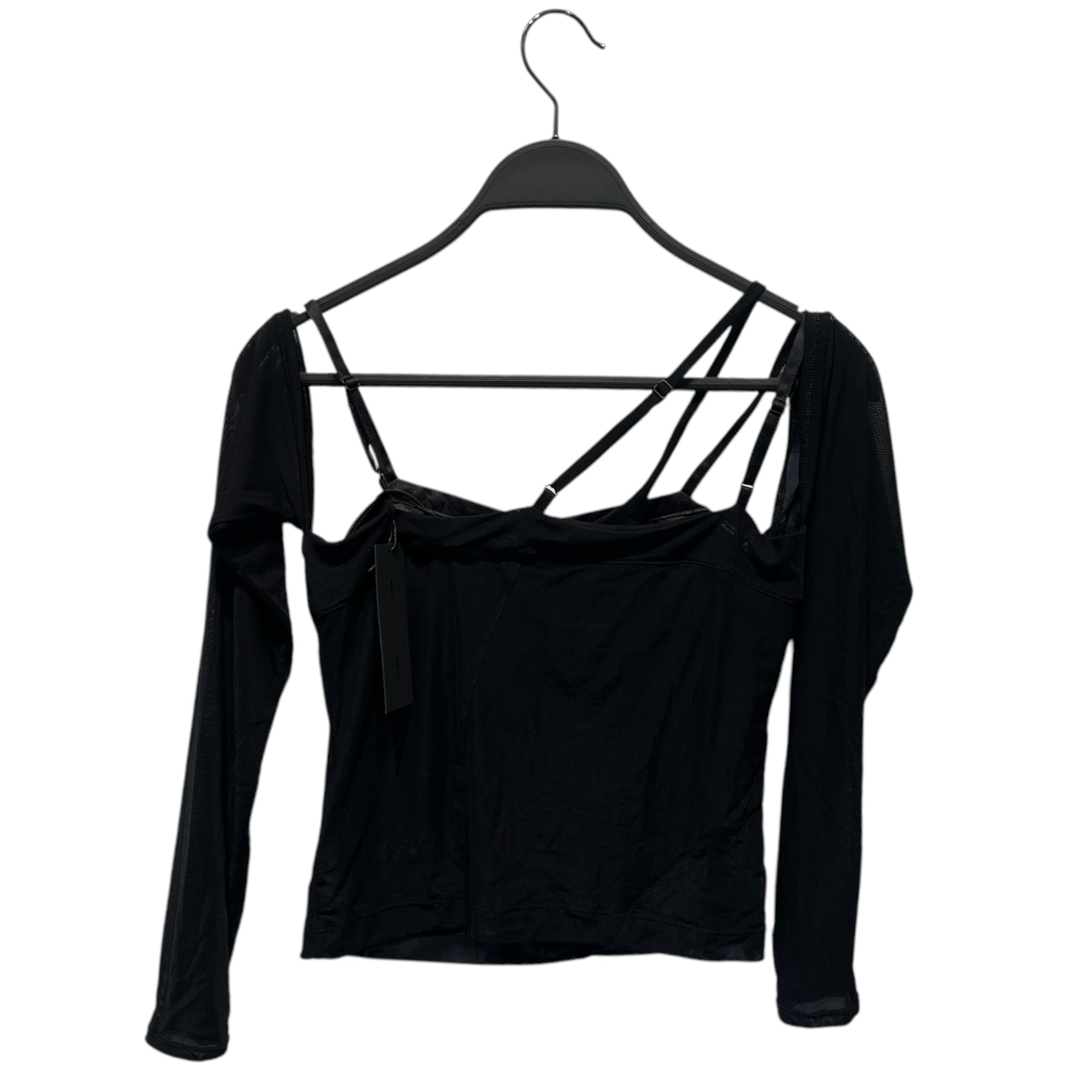 HELIOT EMIL/LS Blouse/S/Nylon/BLK/ view 1