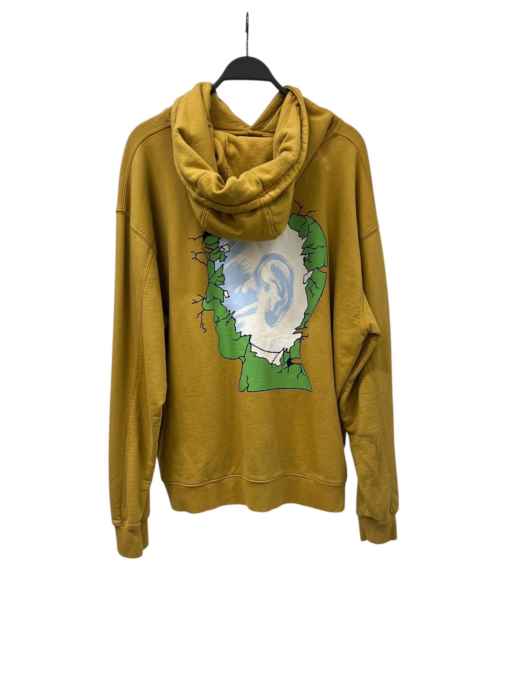 Brain Dead/Hoodie/XL/Cotton/YEL/Life Sciences view 2