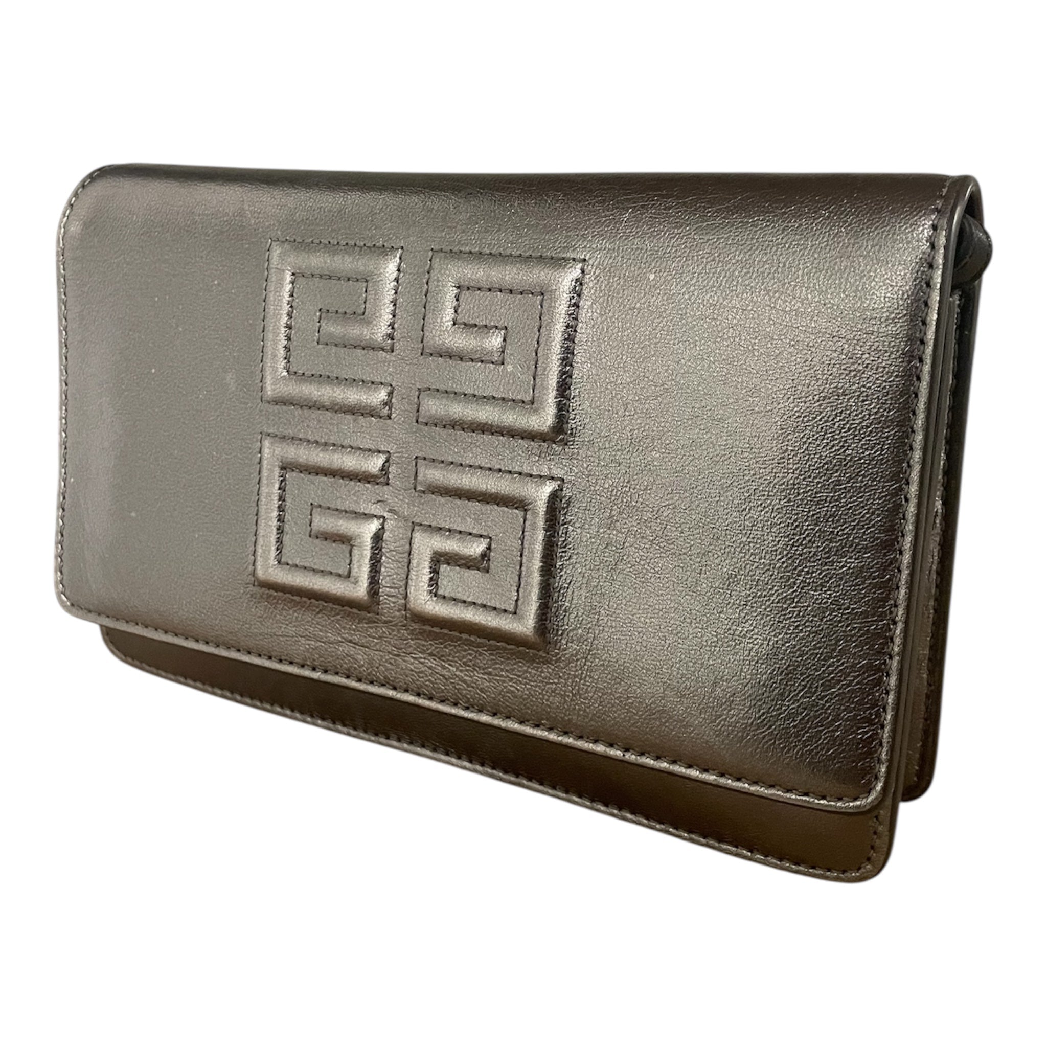 GIVENCHY/Clutch Bag/Leather/SLV/MA015 view 1
