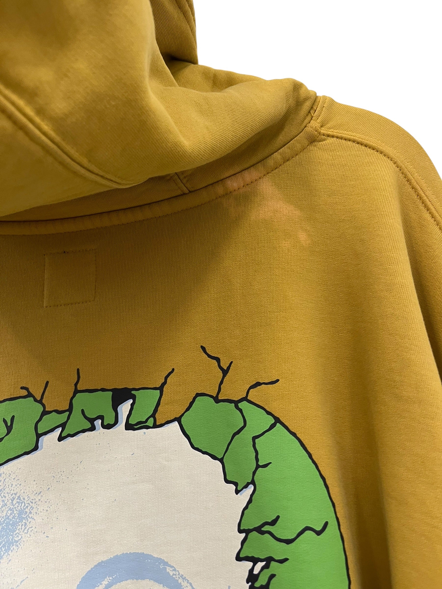 Brain Dead/Hoodie/XL/Cotton/YEL/Life Sciences view 7