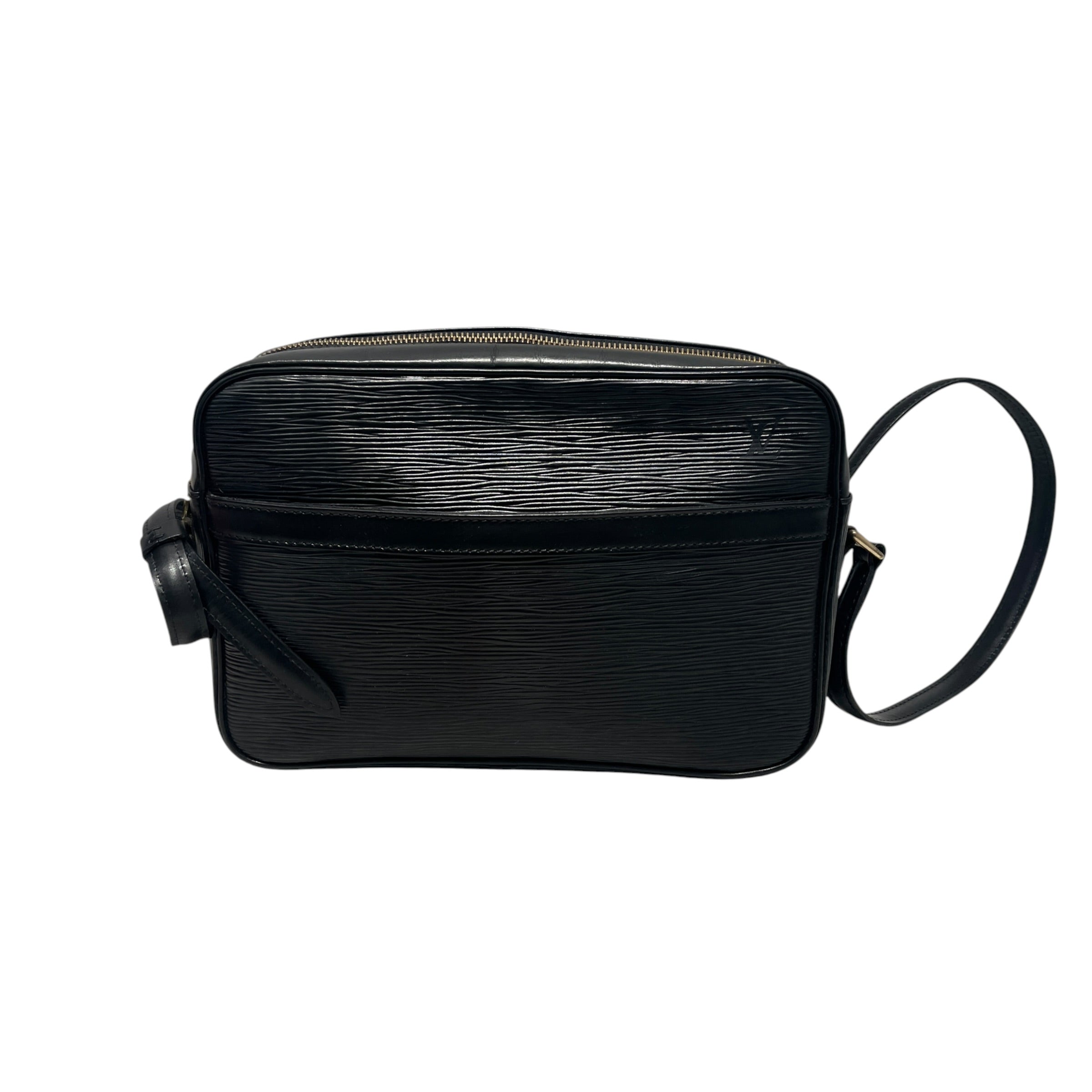 LOUIS VUITTON/Cross Body Bag/Monogram/Leather/BLK/epi trocadero 27 view 1