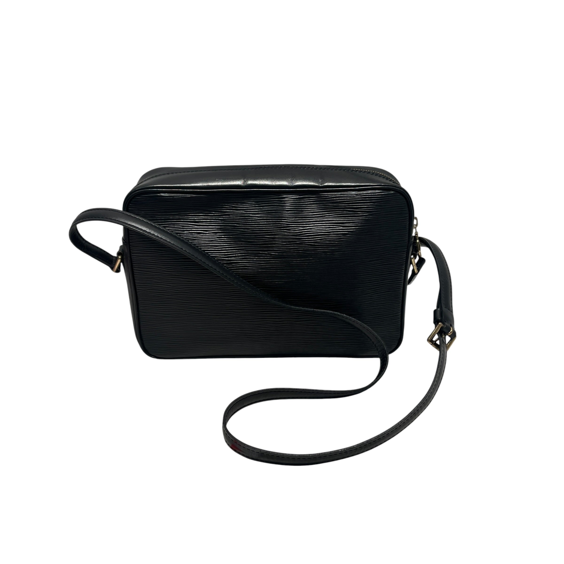 LOUIS VUITTON/Cross Body Bag/Monogram/Leather/BLK/epi trocadero 27 view 2