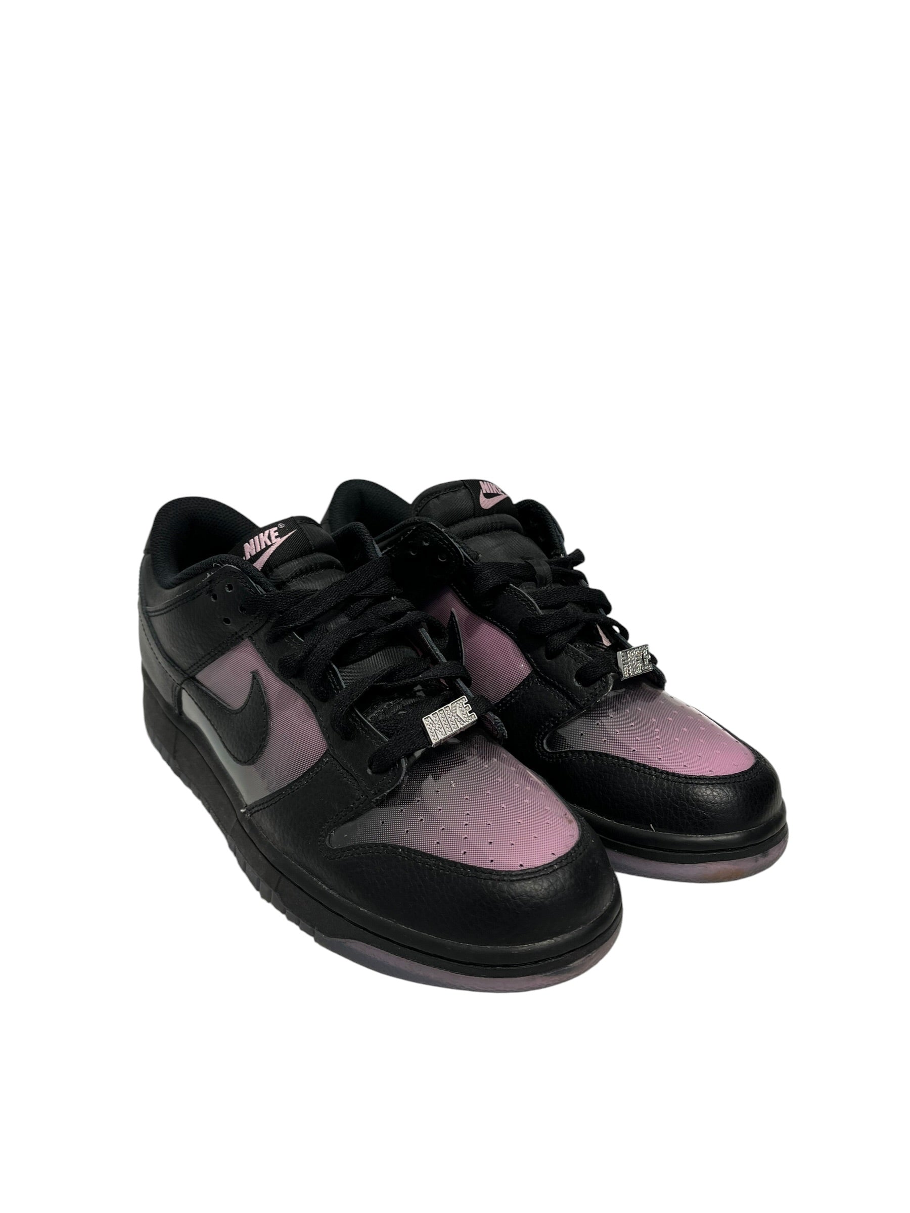NIKE/Low-Sneakers/US 10.5/PNK/Transparent Pink Rise view 1
