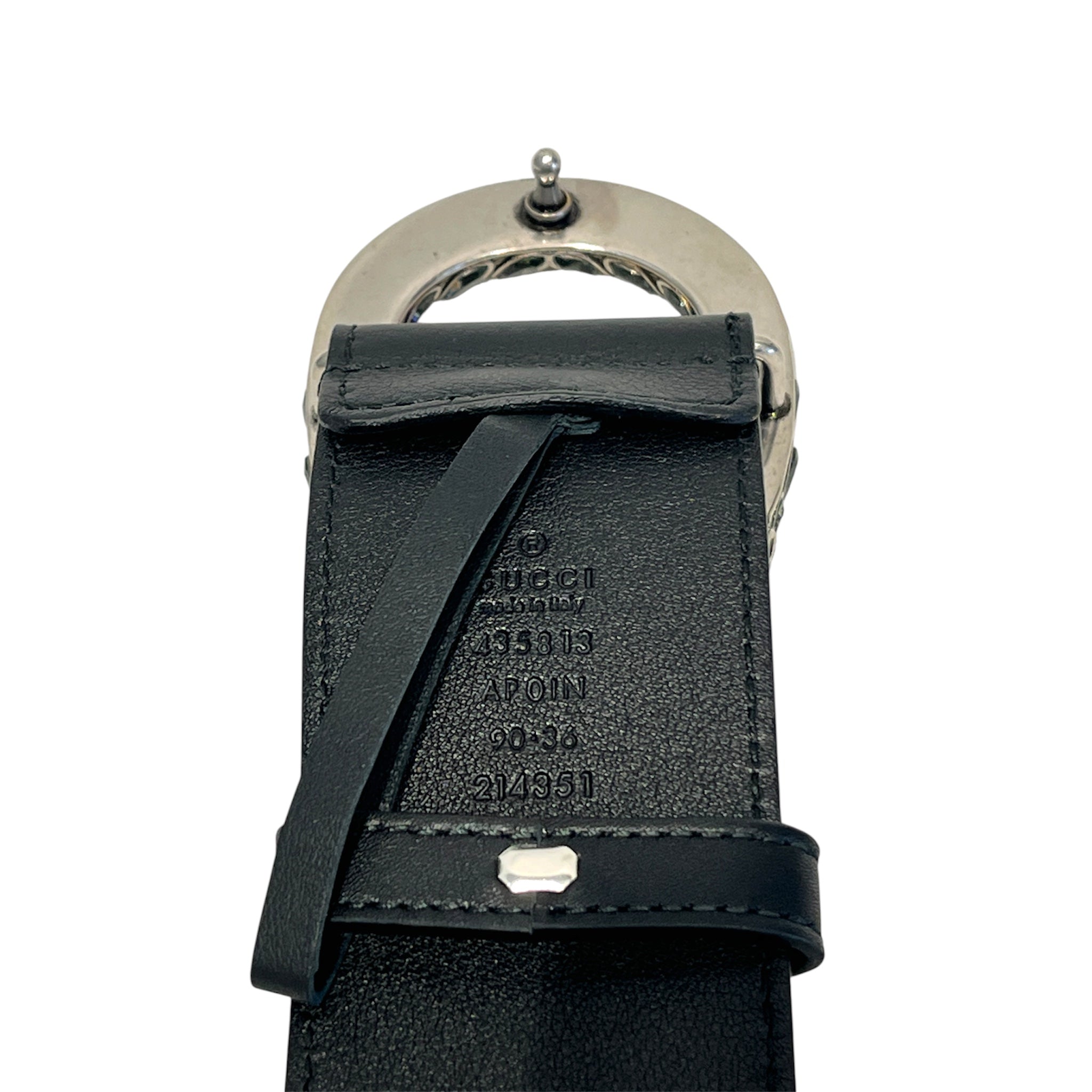 GUCCI/Belt/Leather/BLK/L's/432142AP0IN105-42525040 view 3