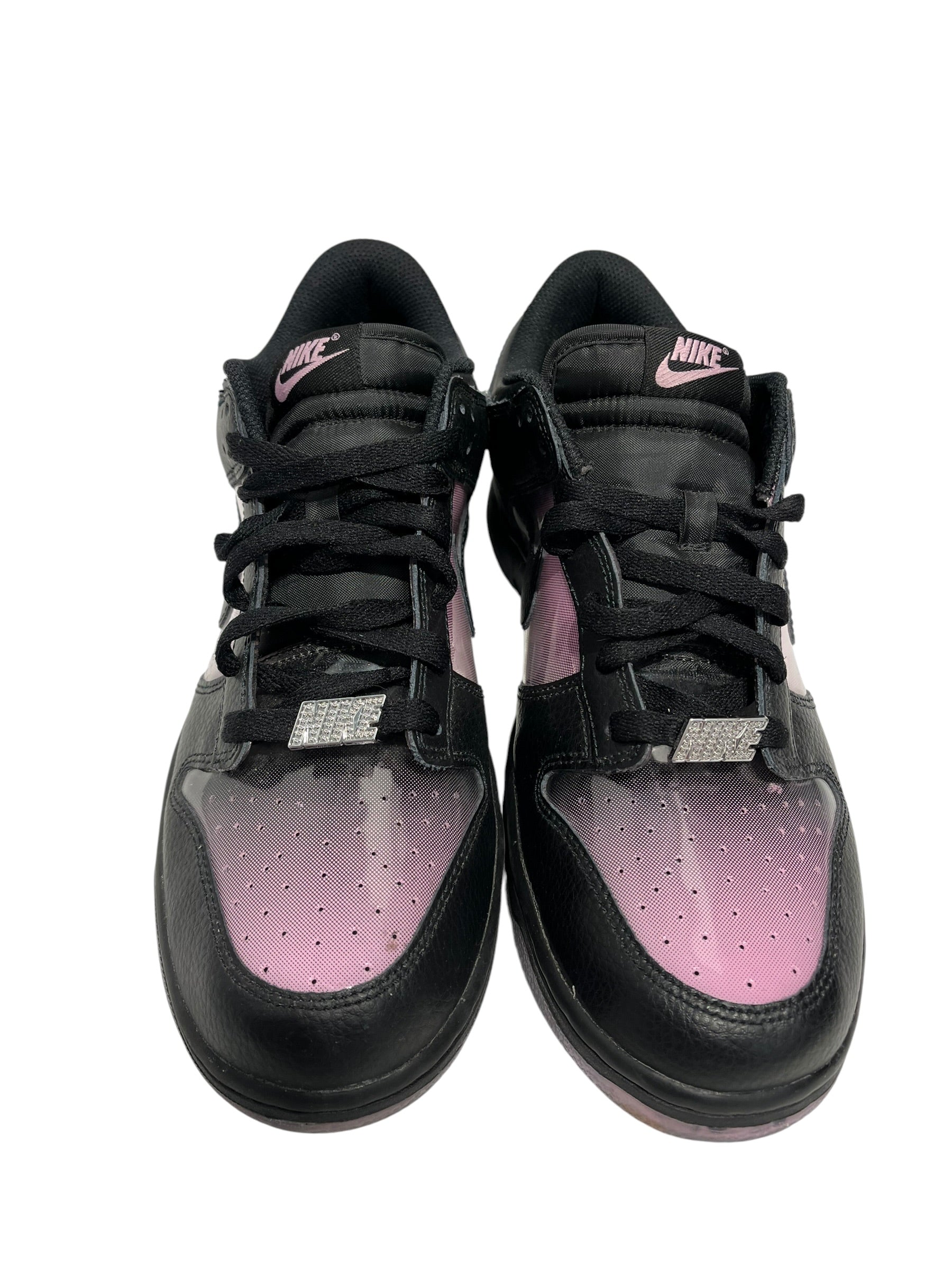 NIKE/Low-Sneakers/US 10.5/PNK/Transparent Pink Rise view 4