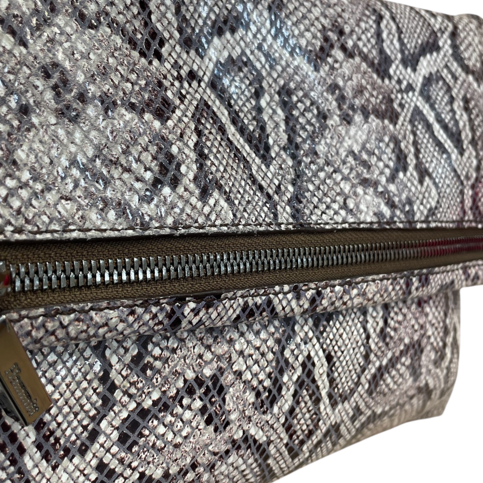 Hammitt/Cross Body Bag/Animal Pattern/Leather/GRY/Hammit view 3