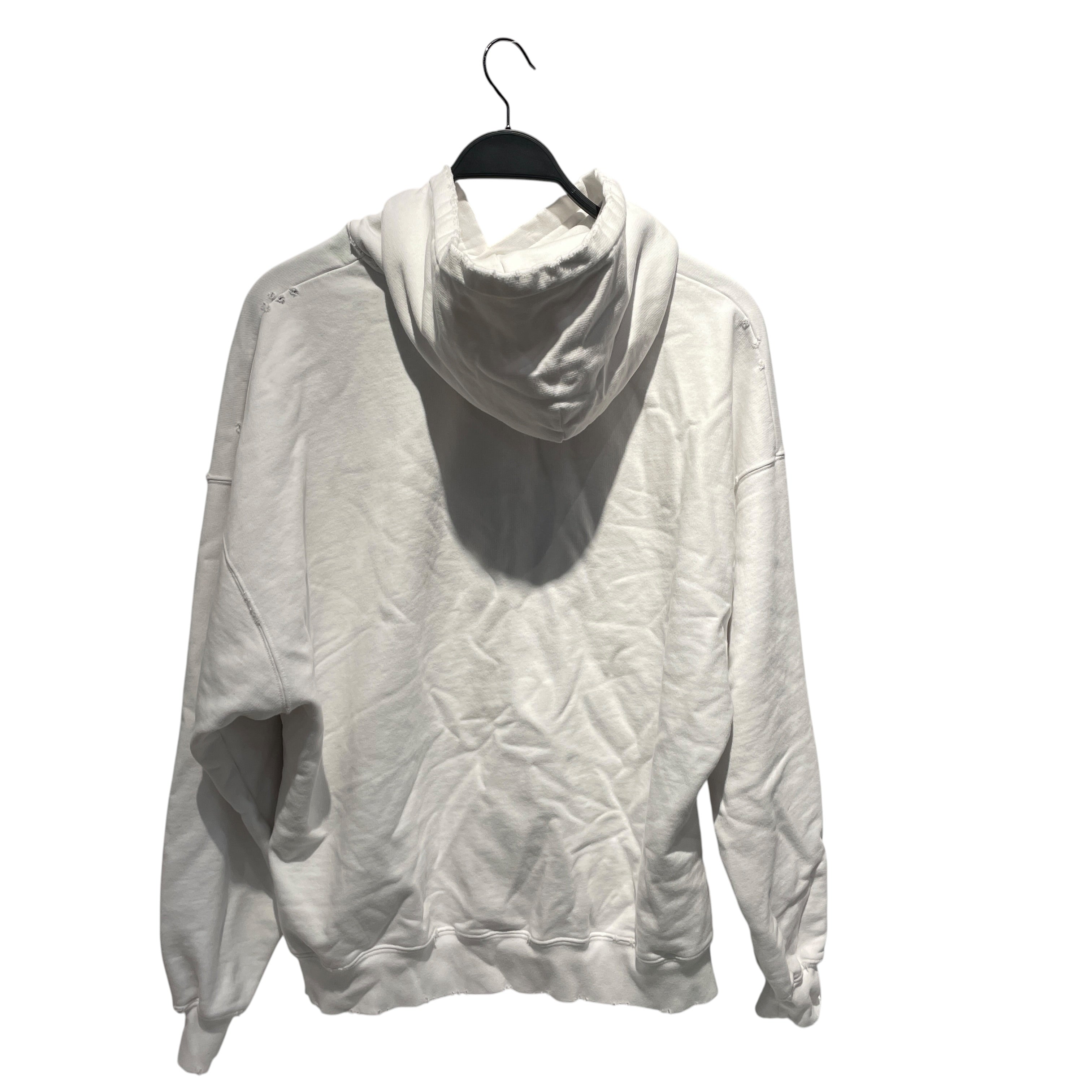 BALENCIAGA/Hoodie/2/Cotton/WHT/SCRIPT LOGO view 2