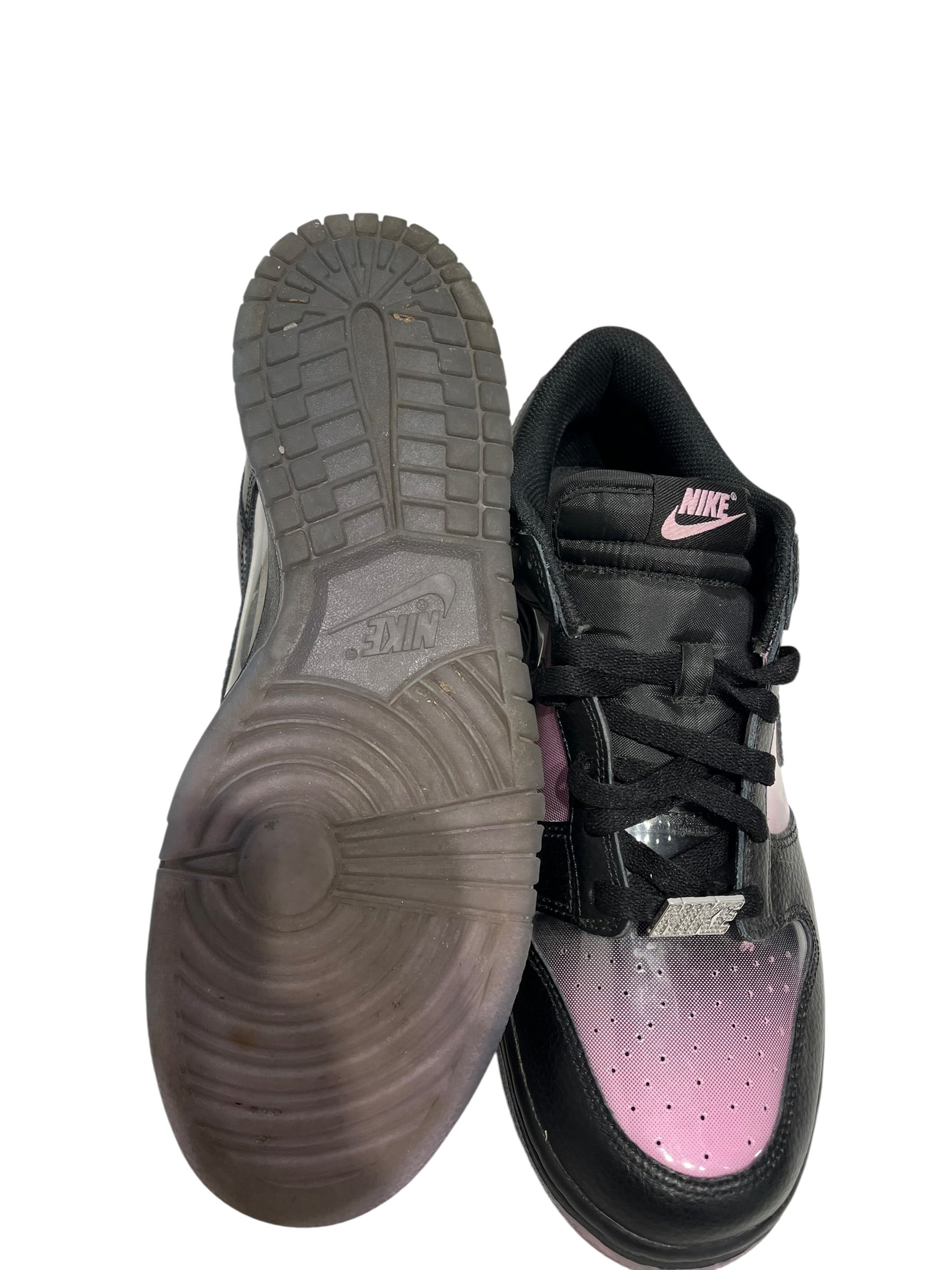 NIKE/Low-Sneakers/US 10.5/PNK/Transparent Pink Rise view 6