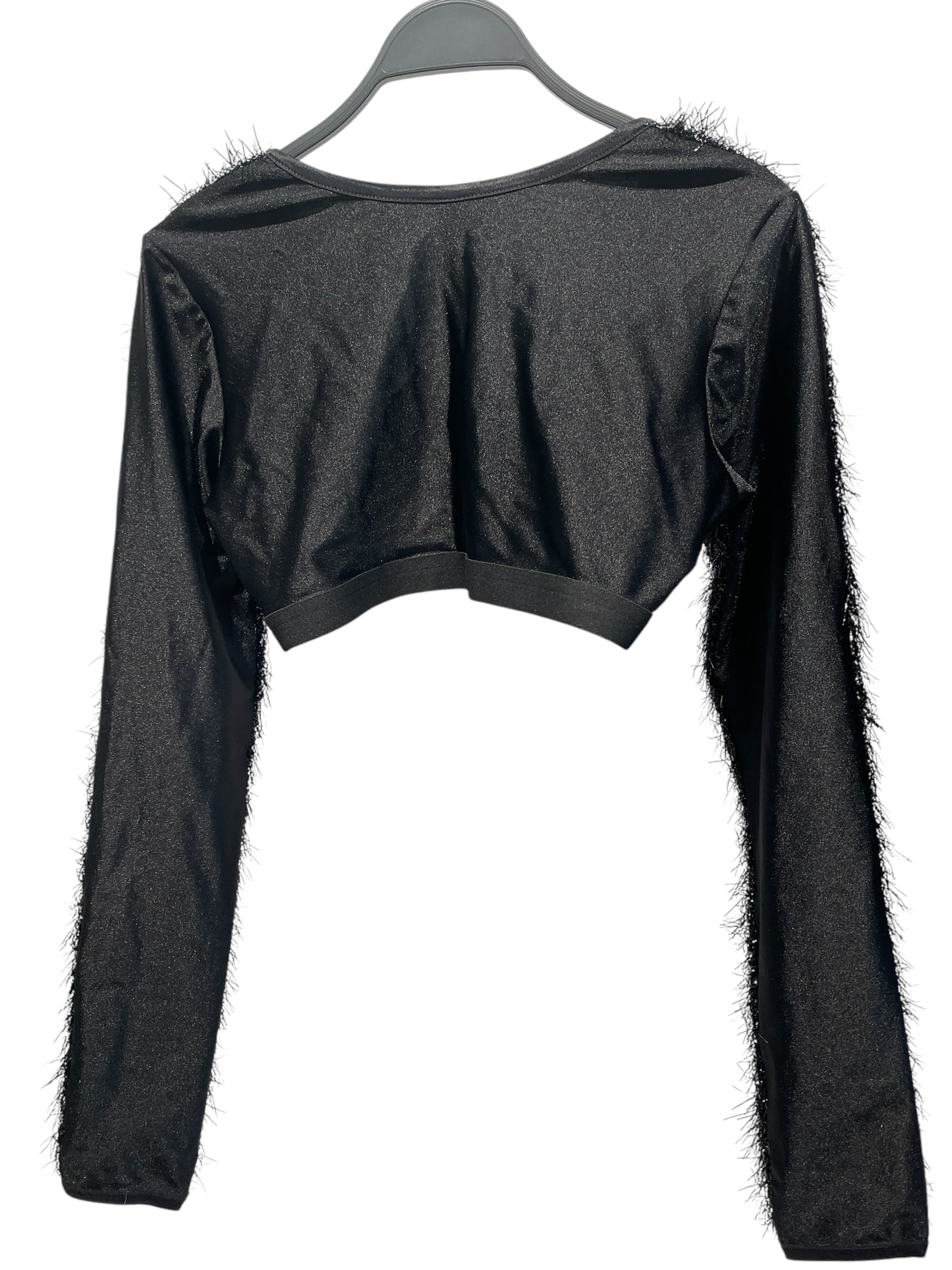 Vaquera/LS Blouse/L/Polyester/BLK/ view 2