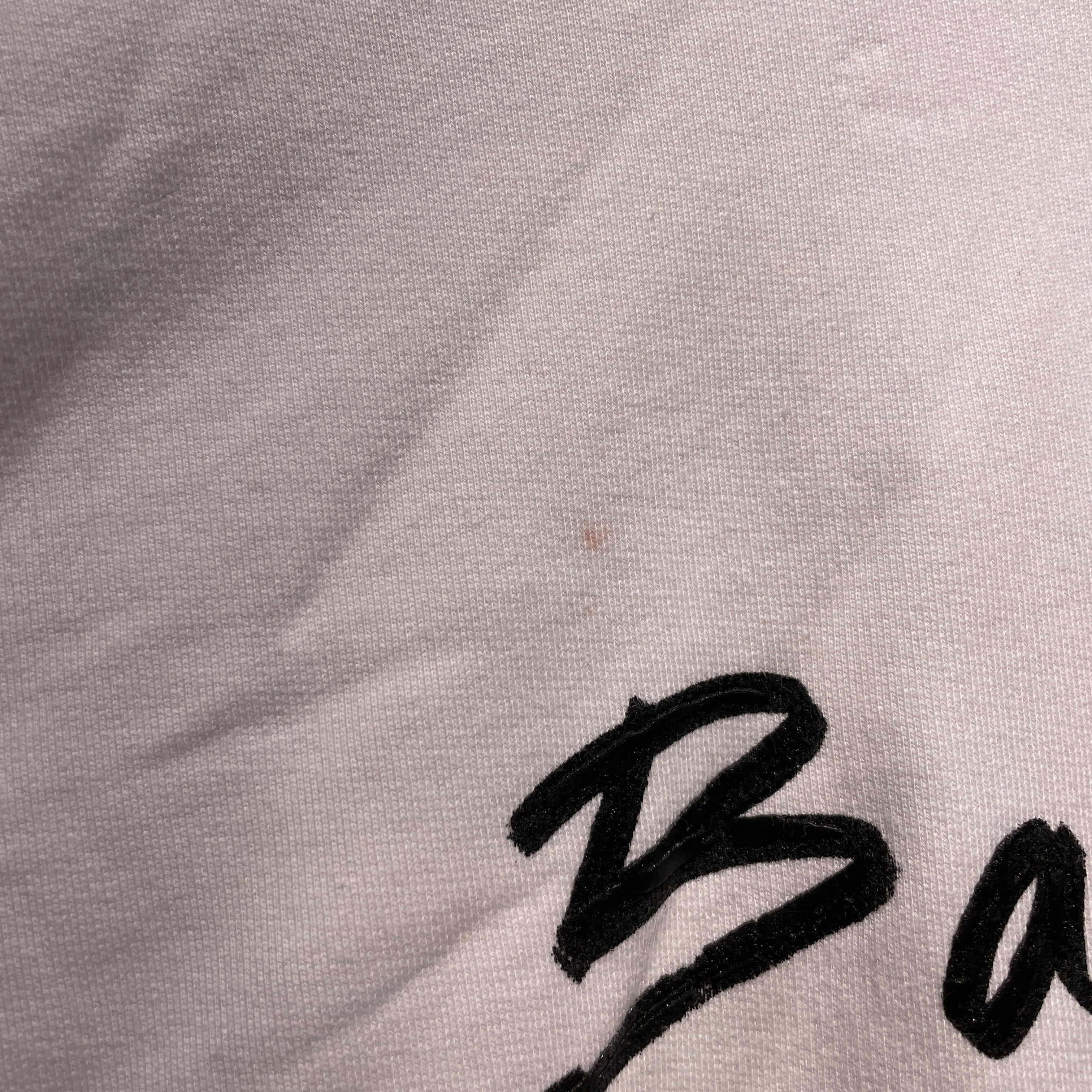 BALENCIAGA/Hoodie/2/Cotton/WHT/SCRIPT LOGO view 5