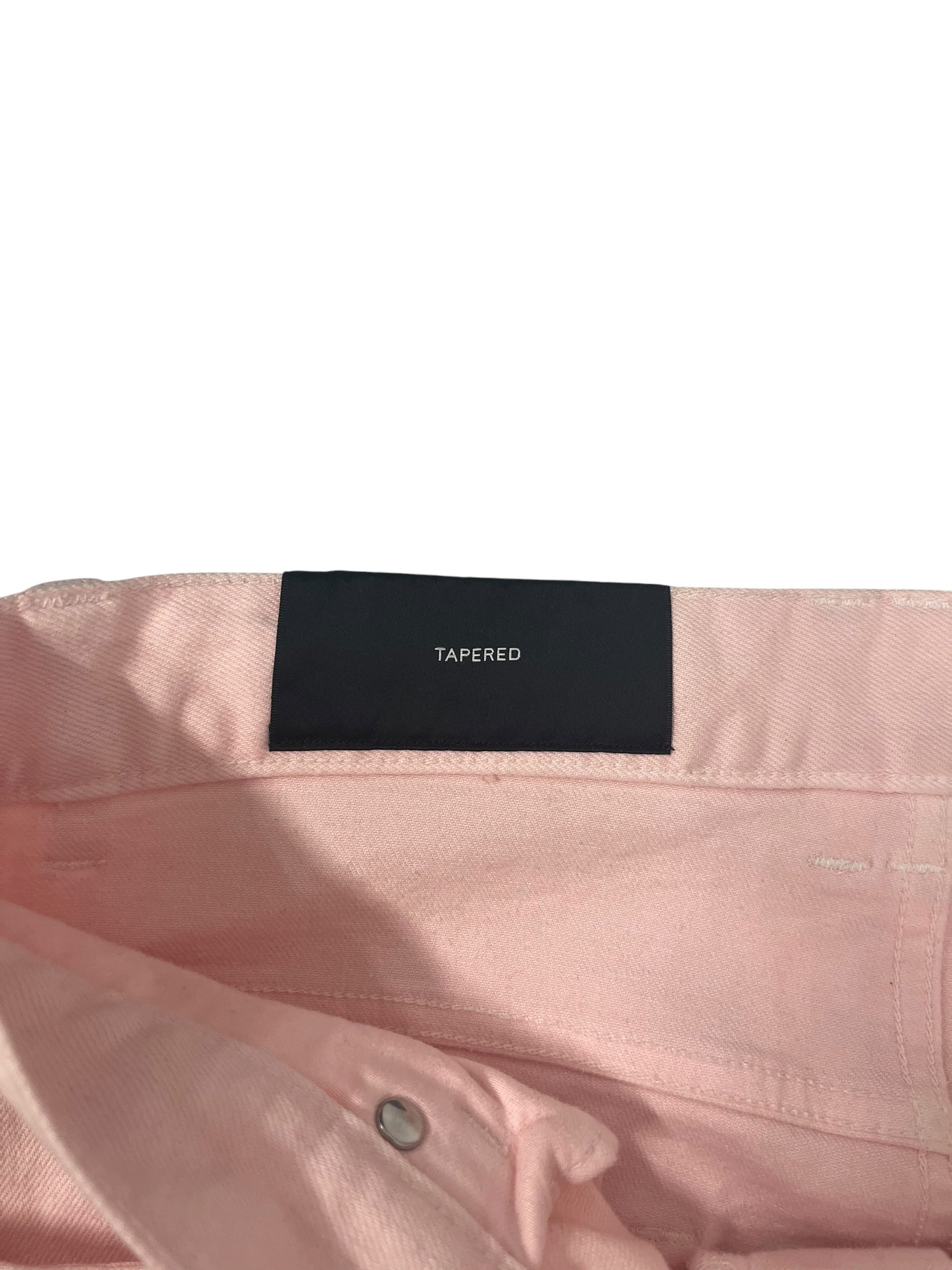 BALMAIN/Skinny Pants/30/Denim/PNK/PINK BIKER JEANS view 3