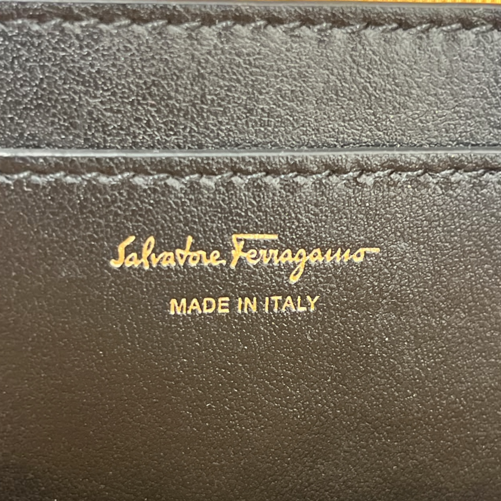Salvatore Ferragamo/Hand Bag/Leather/BLK/GANCINI QUILTED view 6