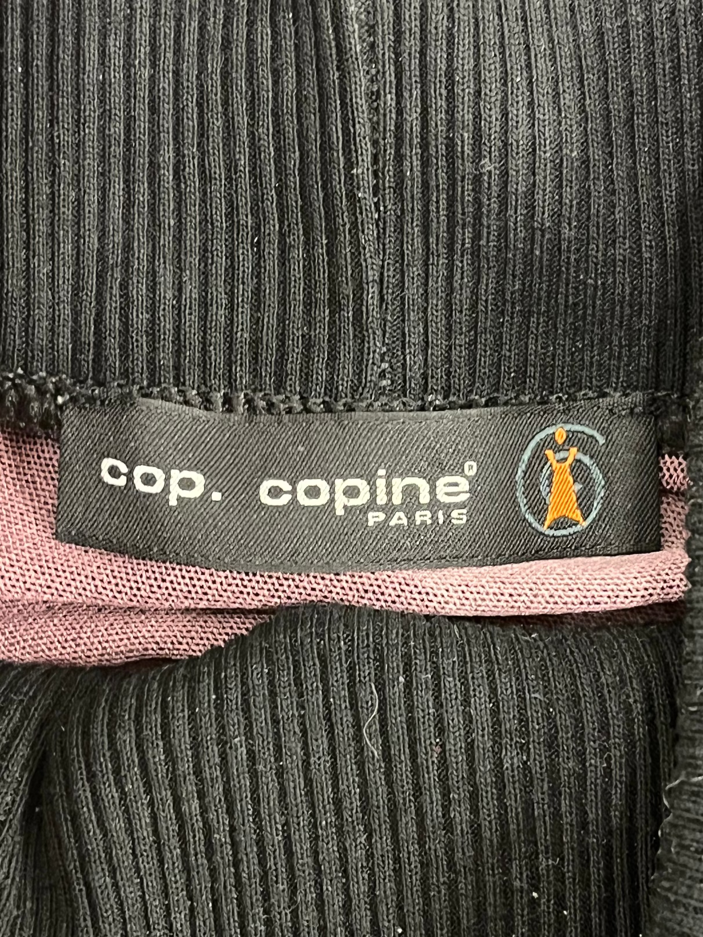 Cop Copine./LS Blouse/S/All Over Print/Cotton/PNK/graphic mesh view 3