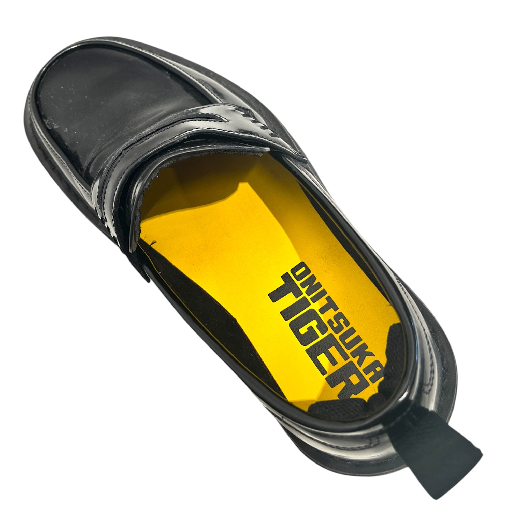 Onitsuka Tiger/Loafers/US 10.5/Leather/BLK/Patent/ view 3