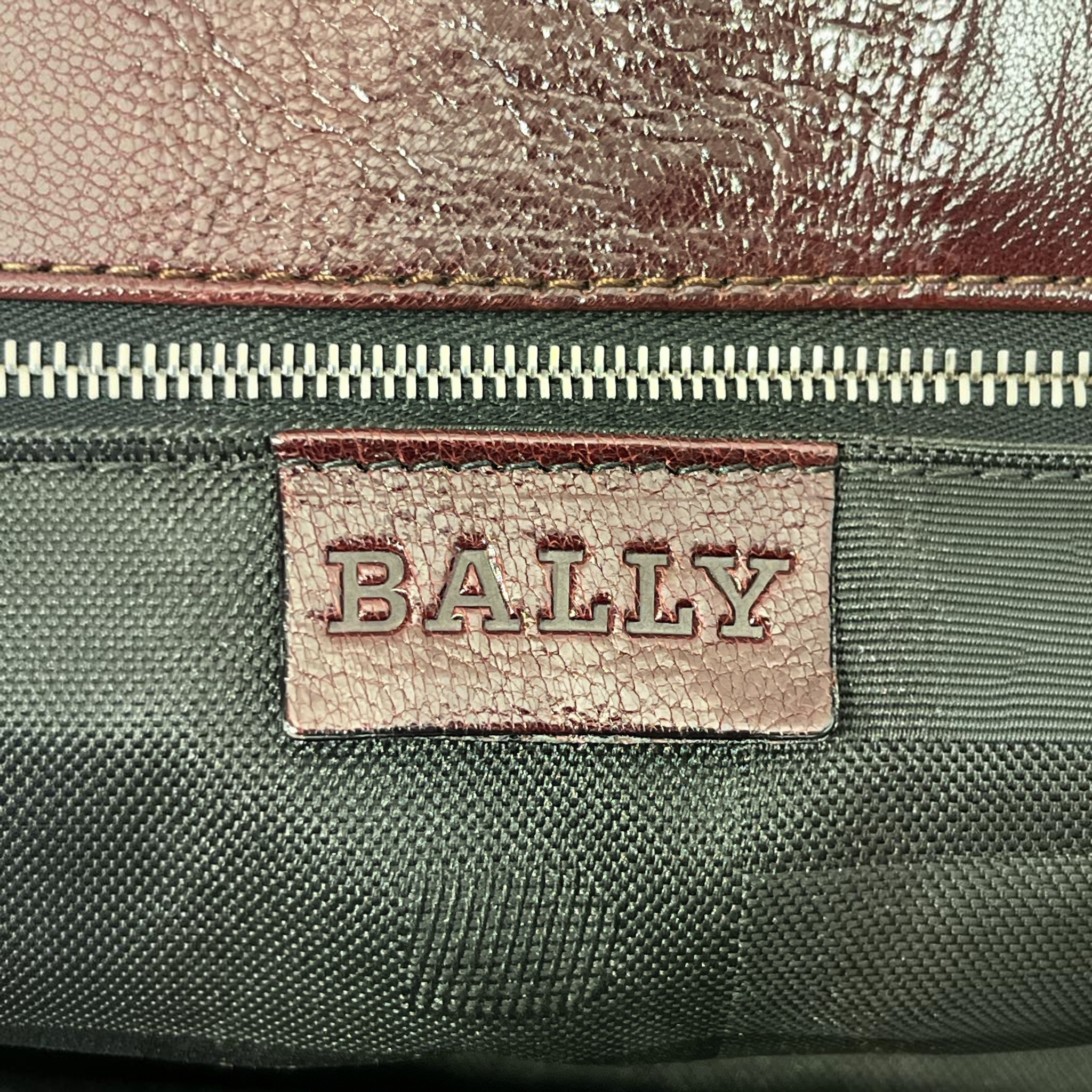 BALLY/Hand Bag/Leather/BRD/CHAIN HANDLES- MAGNET CLASP view 6