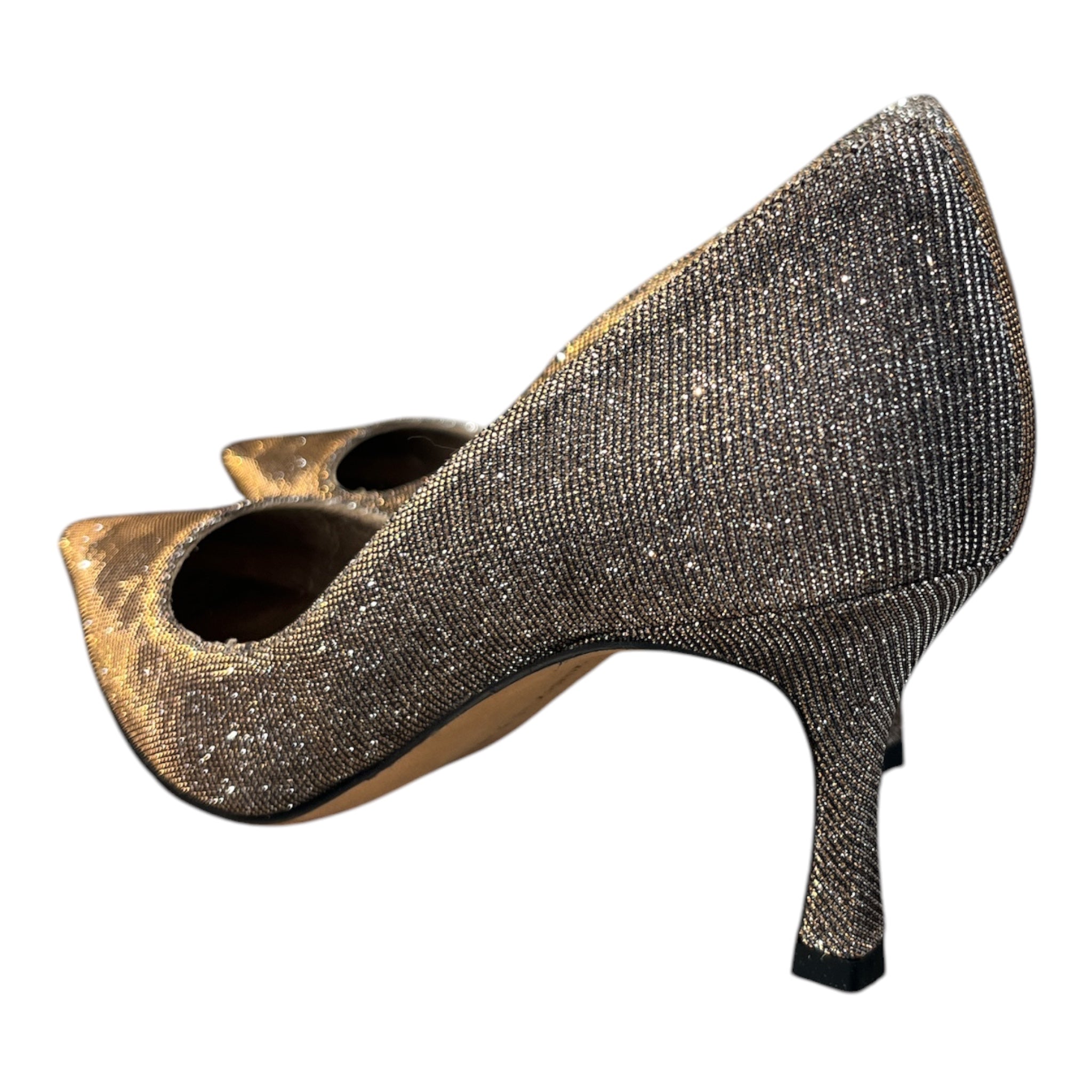 MANOLO BLAHNIK/Heels/EU 35.5/Glitter/SLV/GOLD view 2