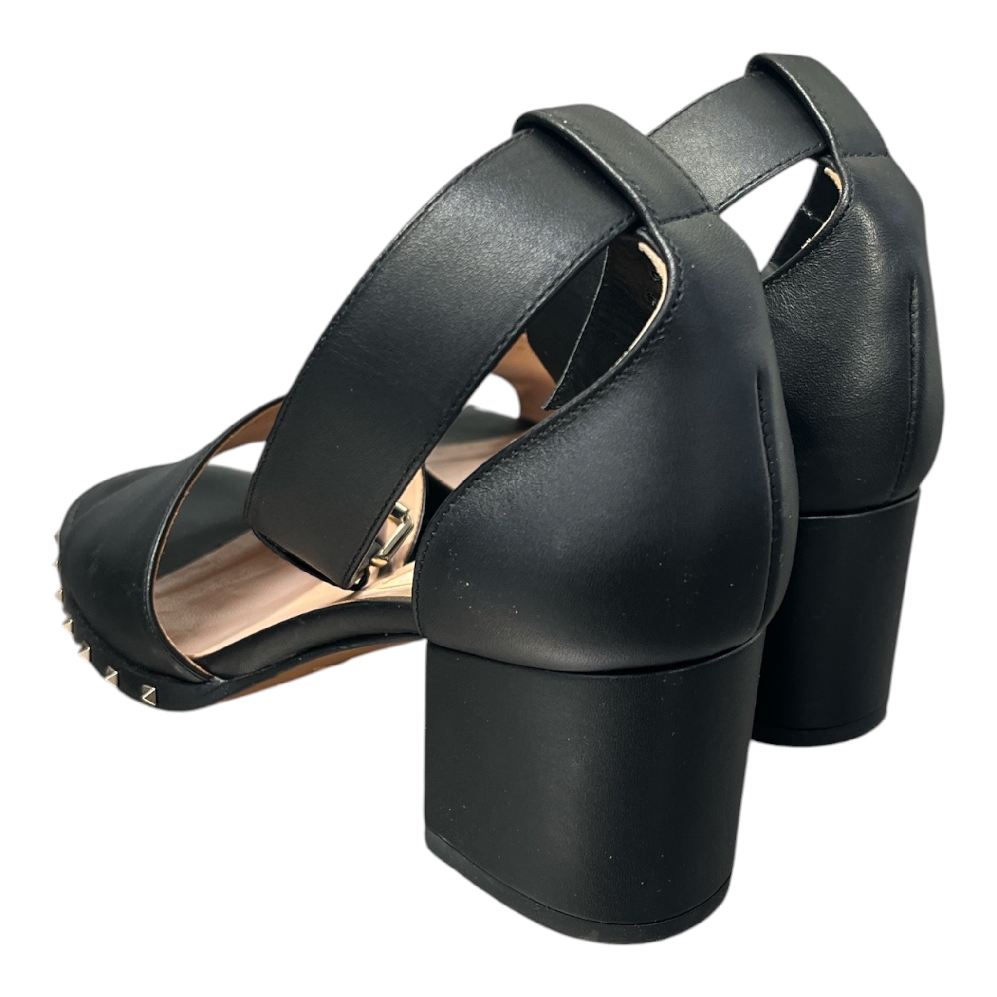 VALENTINO GARAVANI/Heels/EU 35.5/Leather/BLK/STUDD BASE view 2