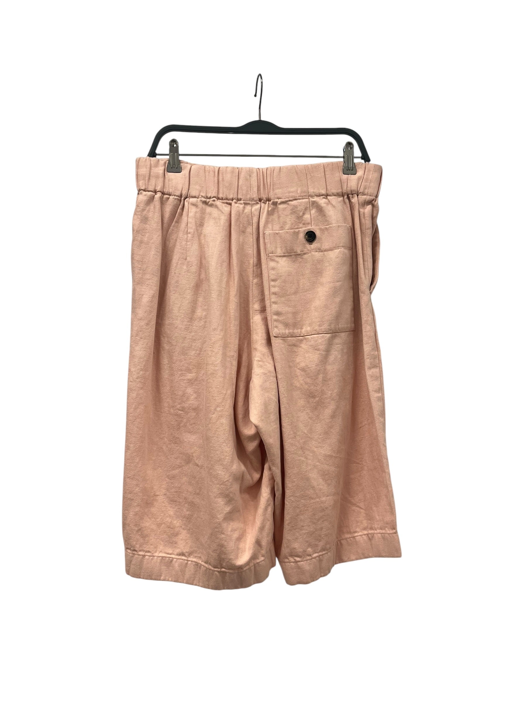 DRIES VAN NOTEN/Shorts/L/Linen/PNK/OVERSIZED/LONG view 2