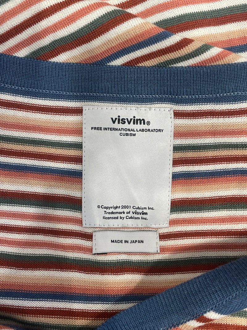 visvim/Cardigan/1/Stripe/Wool/MLT/