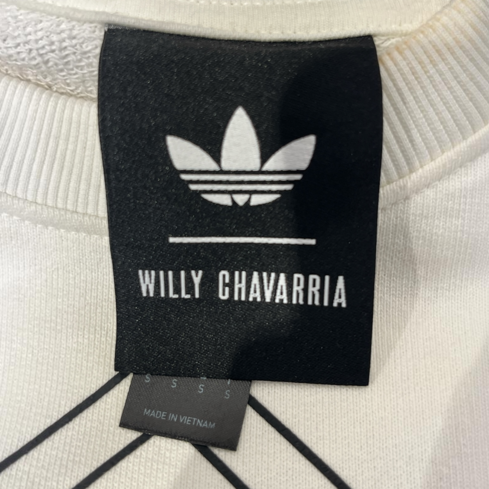adidas/WILLY CHAVARRIA/Sweater/S/Graphic/Cotton/RED/RED STRIPE W BIRD view 4