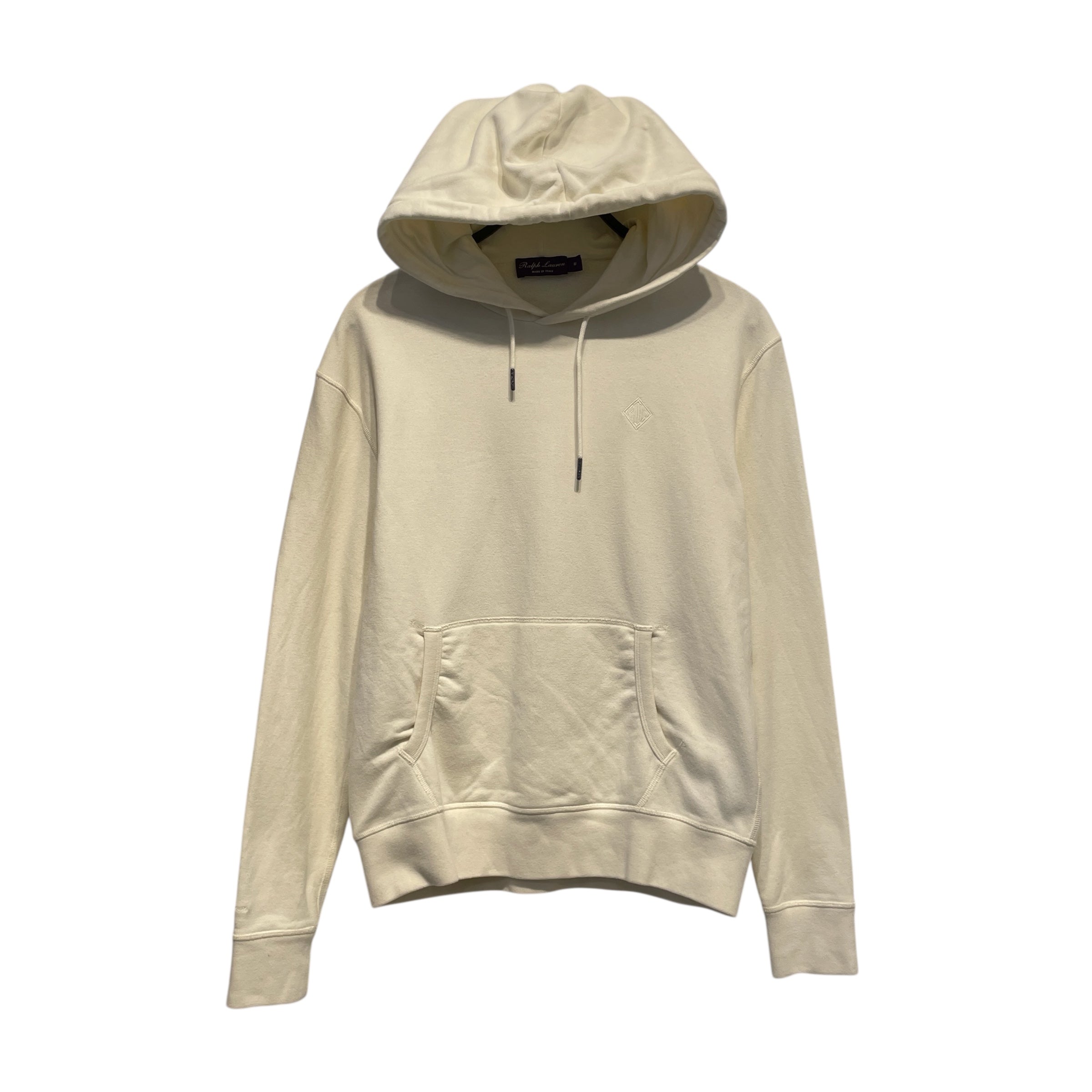 RALPH LAUREN/Hoodie/M/Cotton/CRM/ view 1