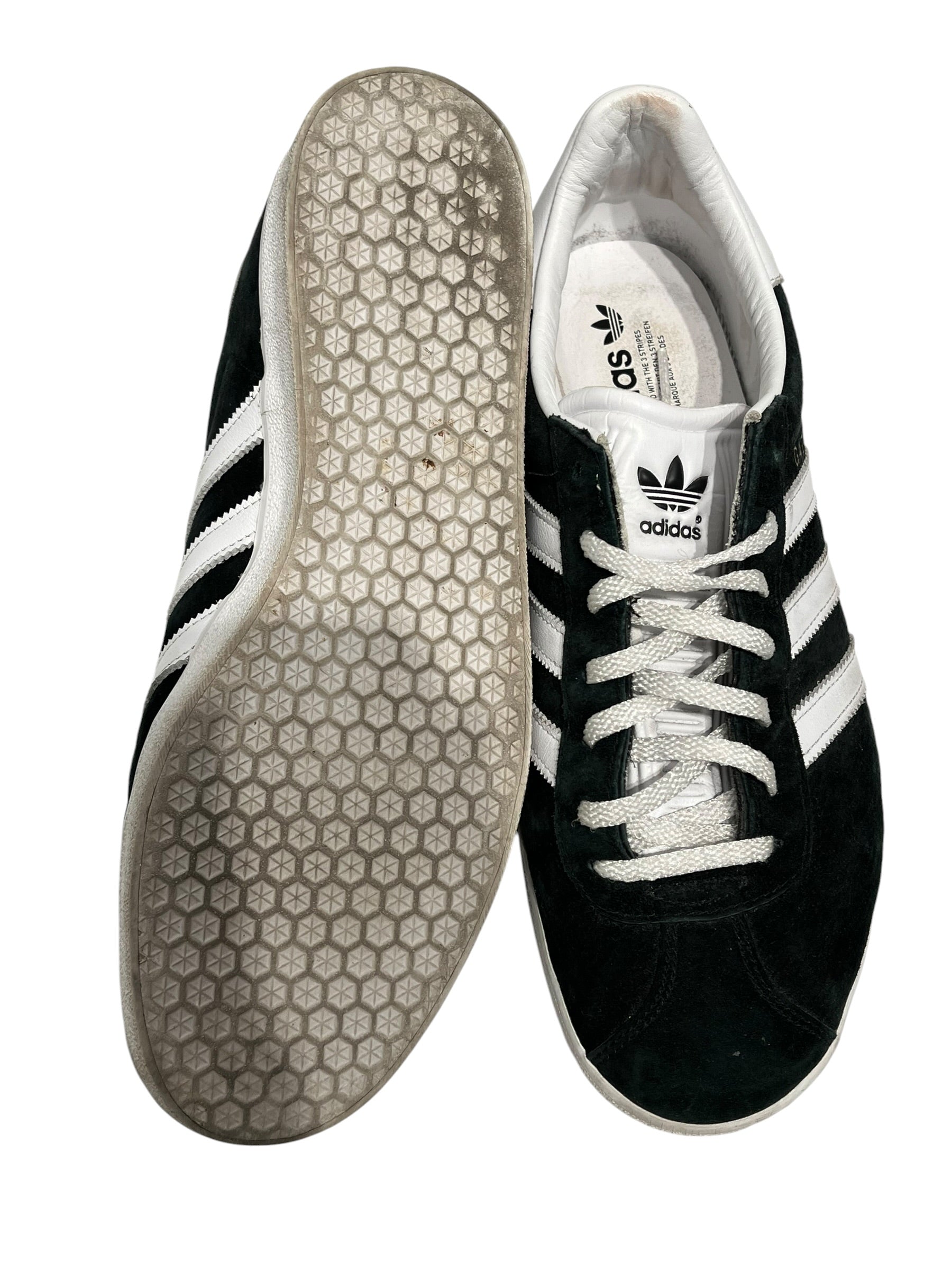 adidas/Low-Sneakers/US 10.5/Suede/BLK/gazelle view 6