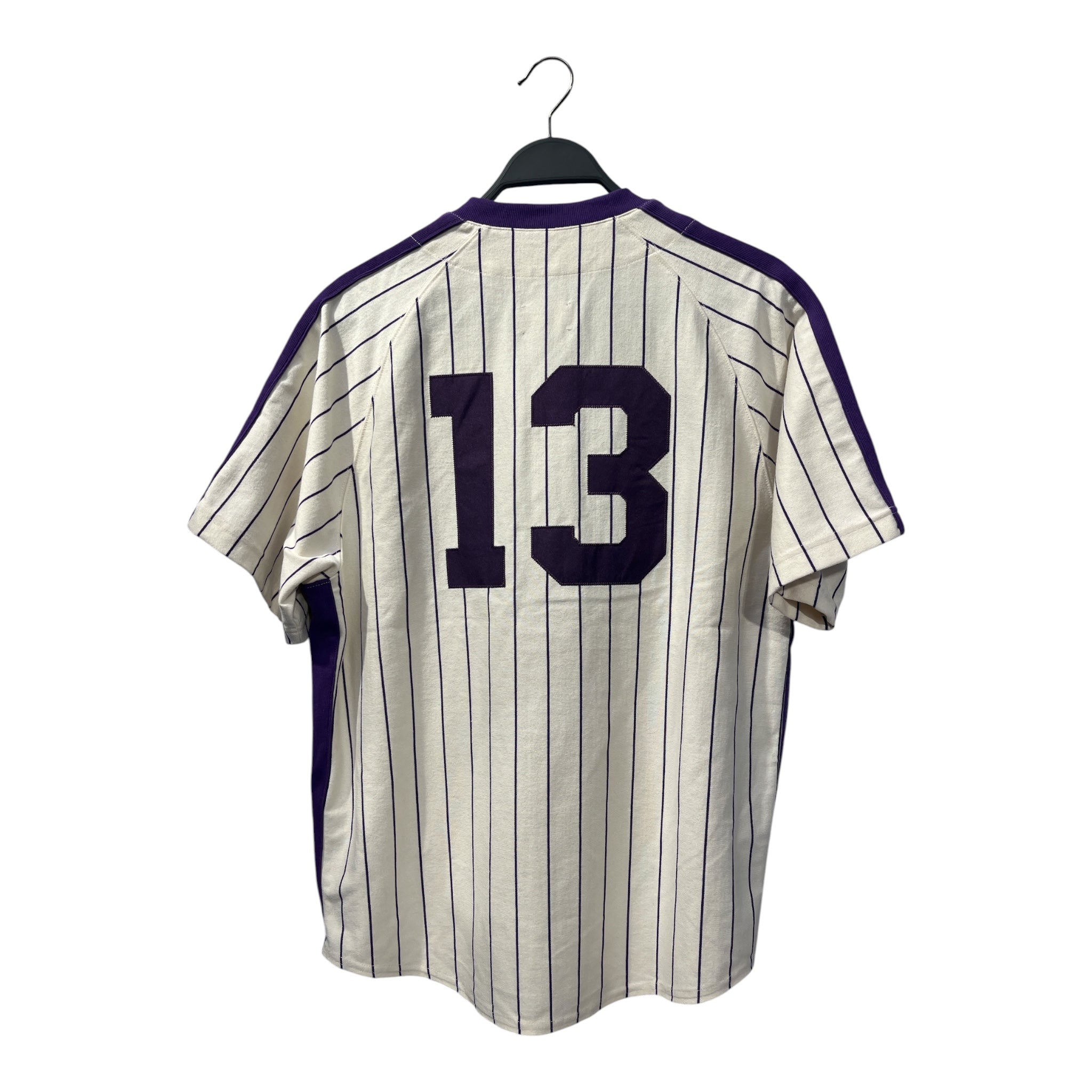 AIME LEON DORE/SS Shirt/M/Cotton/WHT/Stripe/Jersey view 2