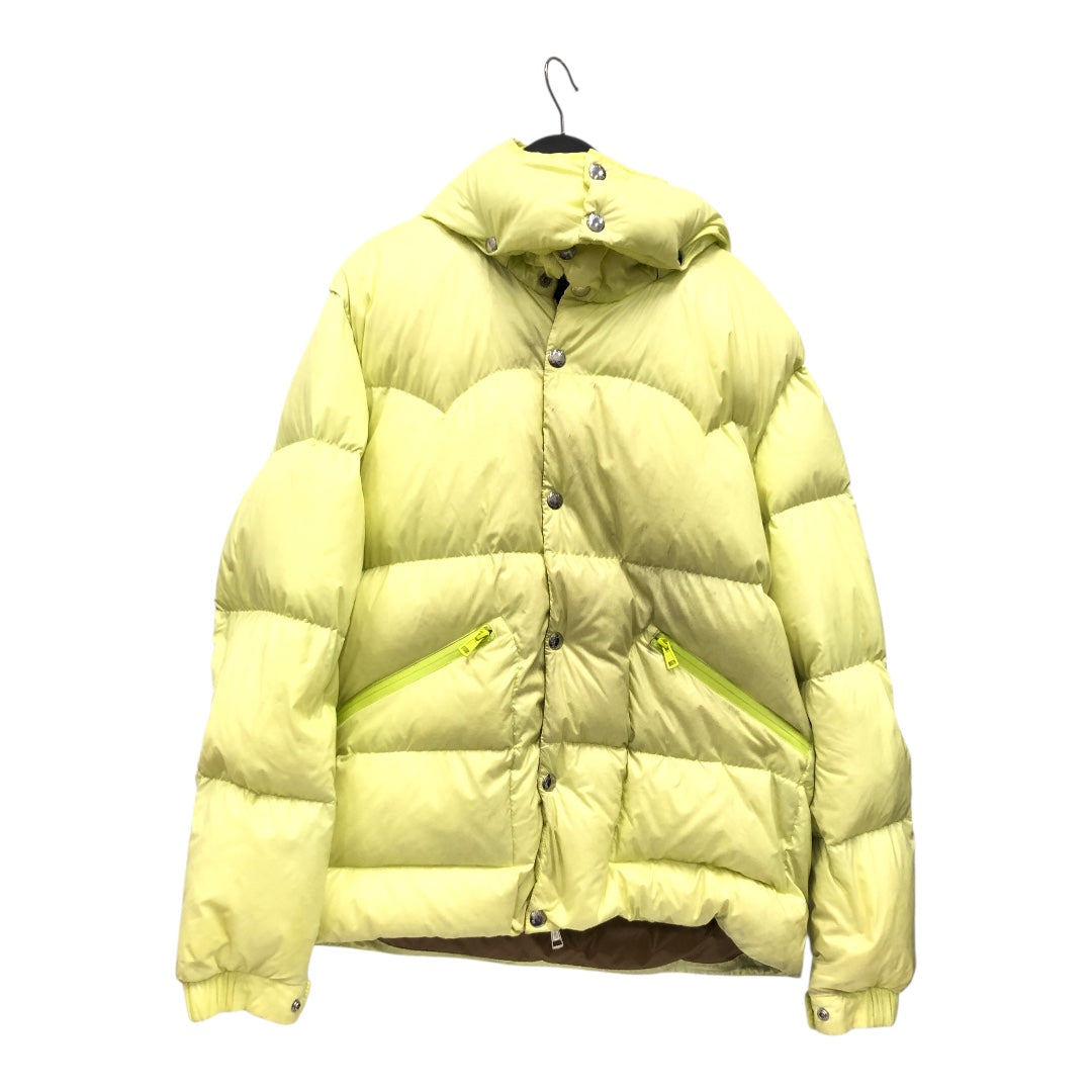 MONCLER/Puffer Jkt/M/Polyester/YEL/Coutard Jkt Yellow/Brown view 1