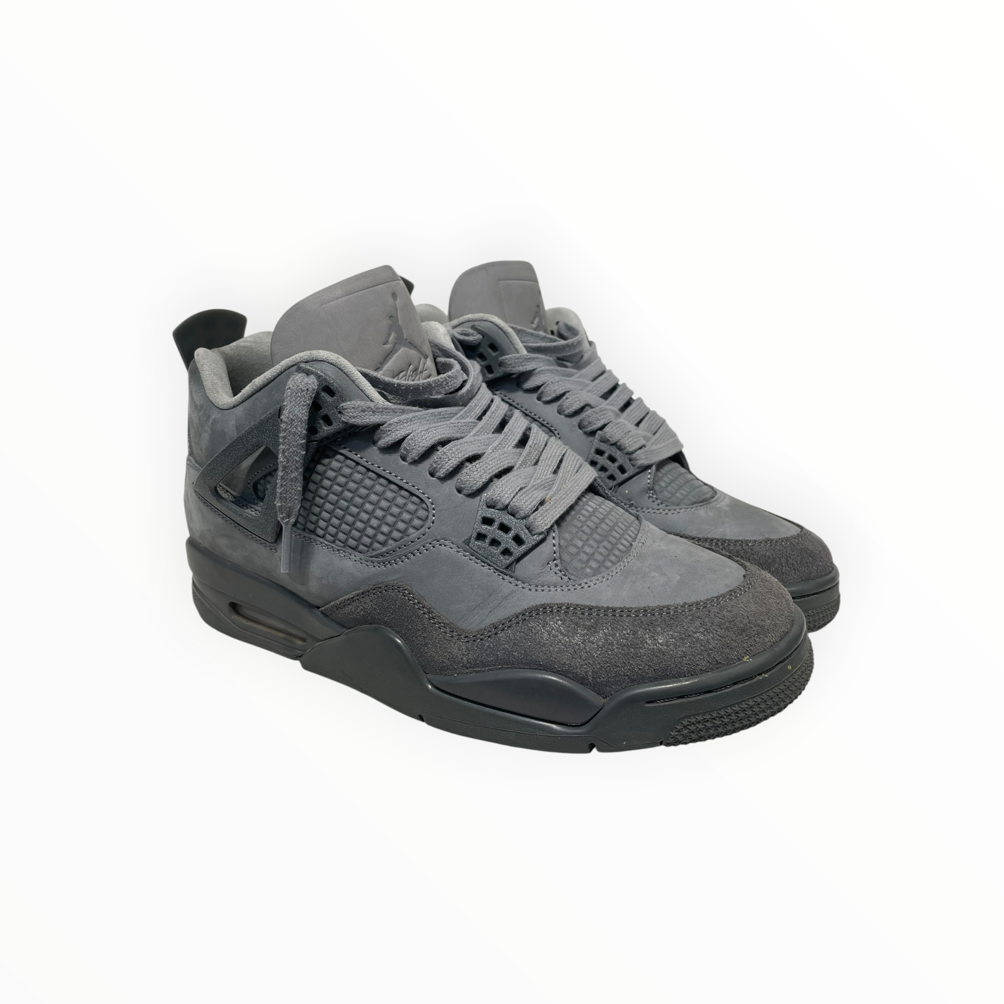 NIKE/AIR JORDAN 4 SE/Hi-Sneakers/US 10/Suede/GRY/FQ7928-001 view 1