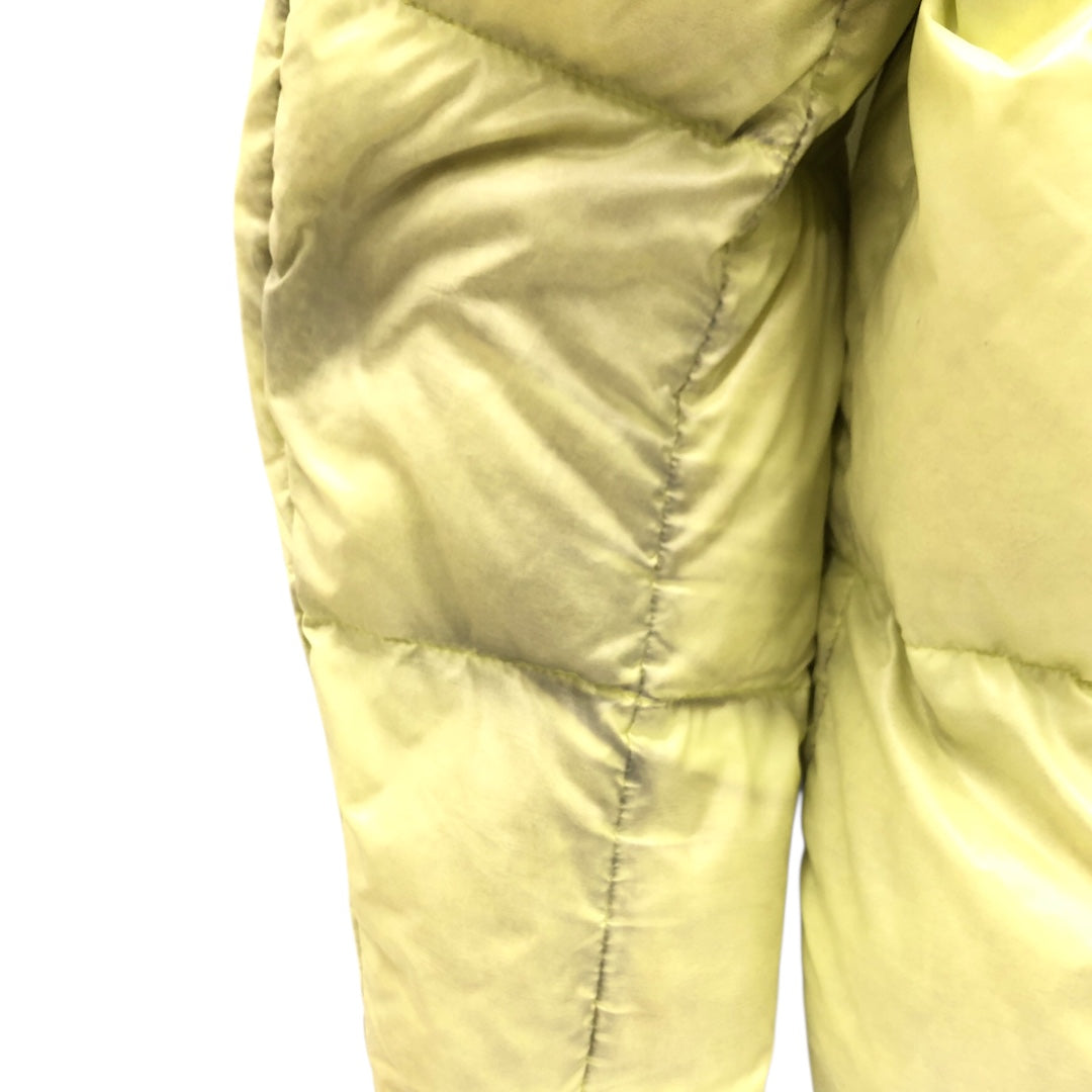 MONCLER/Puffer Jkt/M/Polyester/YEL/Coutard Jkt Yellow/Brown view 3
