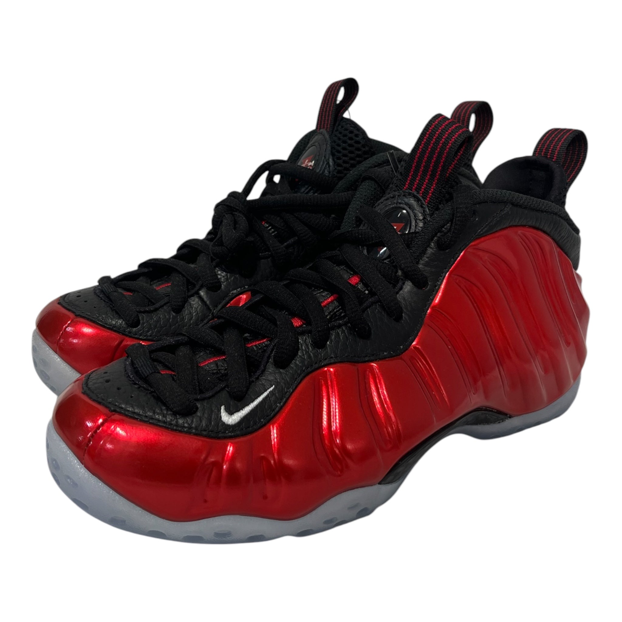 NIKE/Hi-Sneakers/US 7/Polyester/RED/foamposite pro uni red view 1