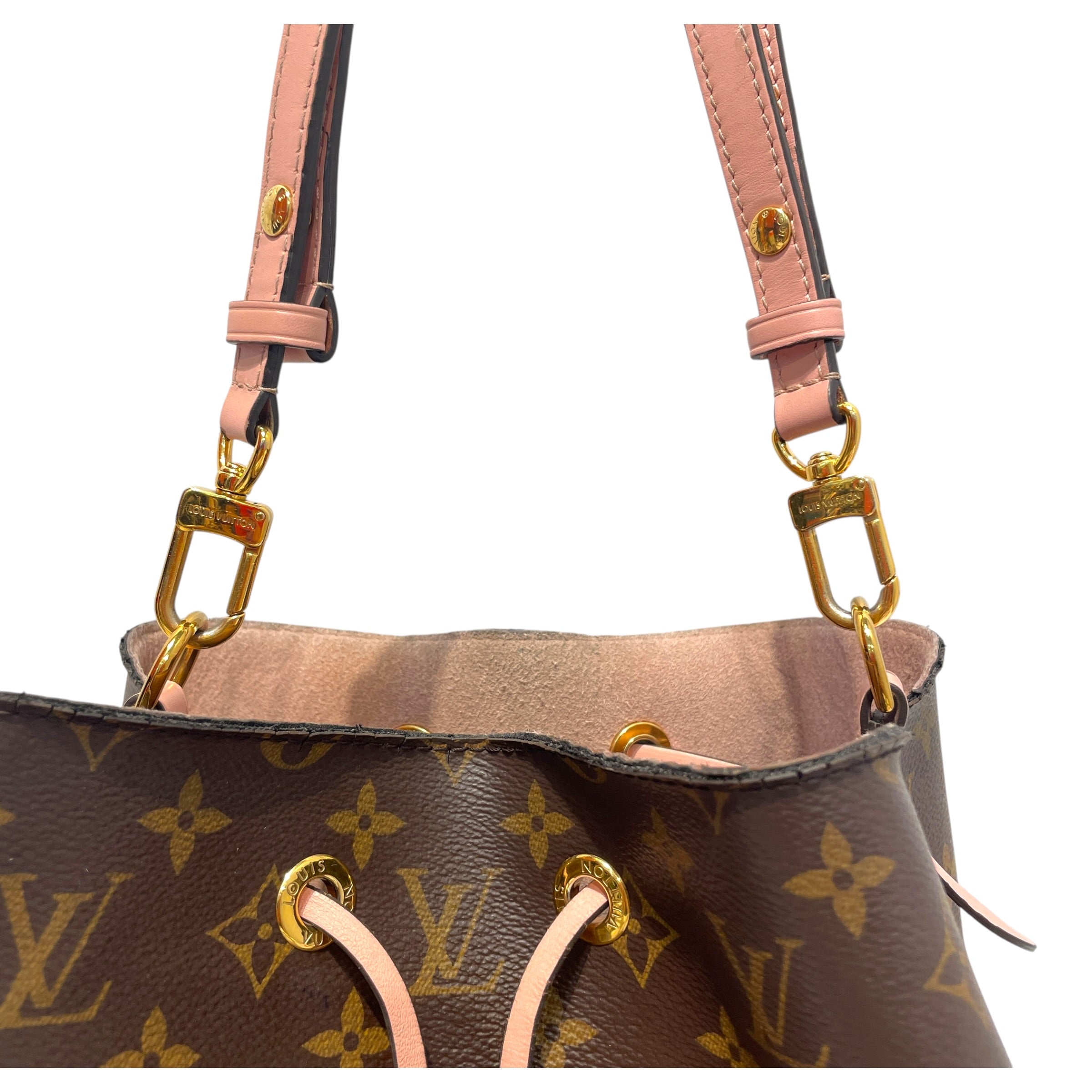 LOUIS VUITTON/Hand Bag/Monogram/Leather/BRW/Neonoe MM view 2