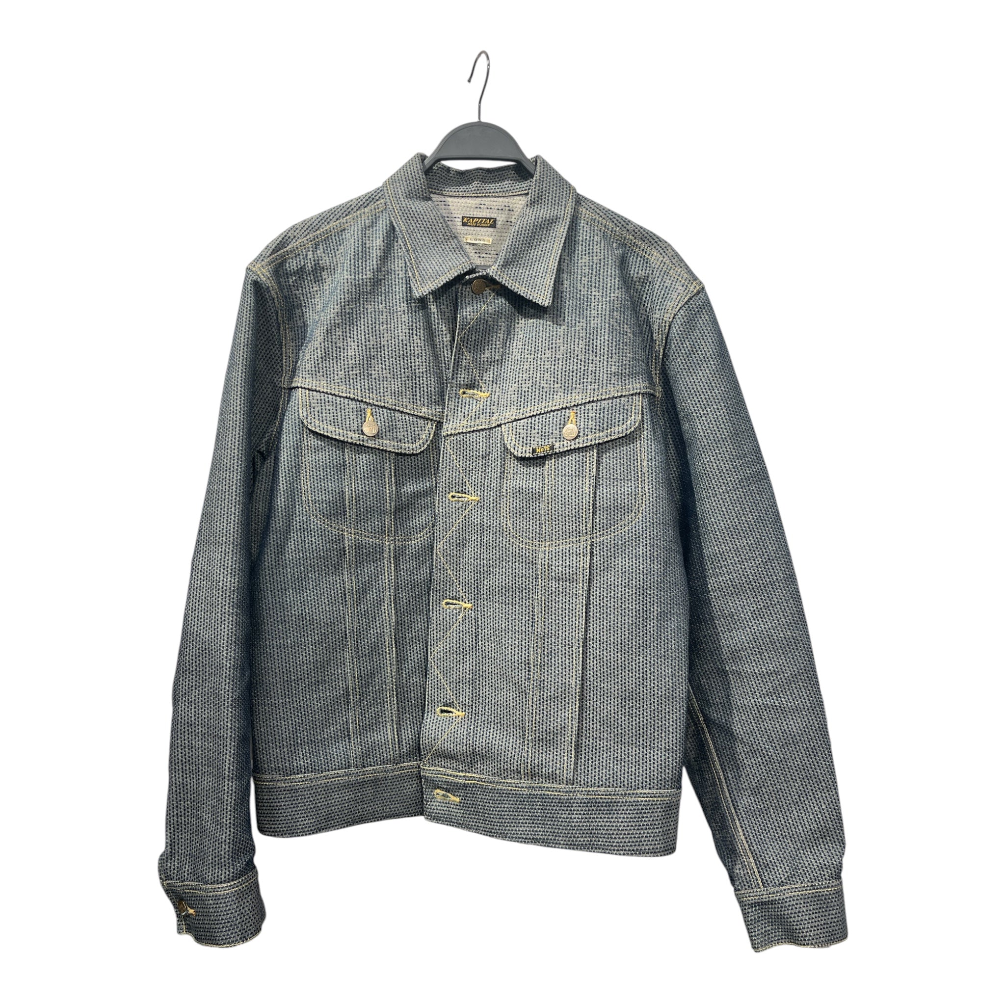 KAPITAL/Denim Jkt/48/Cotton/BLU/CENTURY WESTERNER view 1