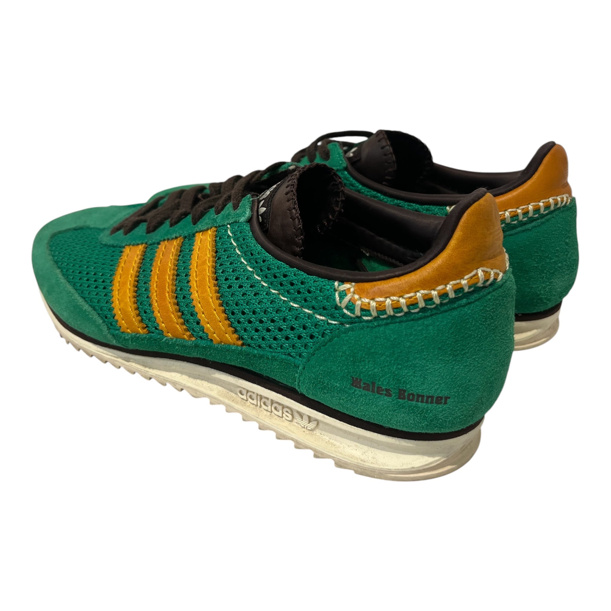 adidas/WALES BONNER/Low-Sneakers/US 10.5/Polyester/GRN/131923793 view 2